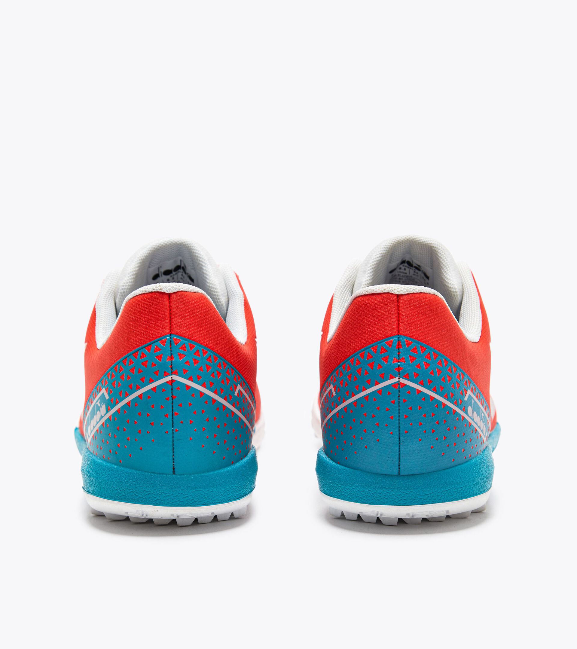 Calcio boots for synthetic turfs or firm grounds - Men PICHICHI 6 TFR FLUO RED/VAPOR BLUE/TILE BLUE - Diadora