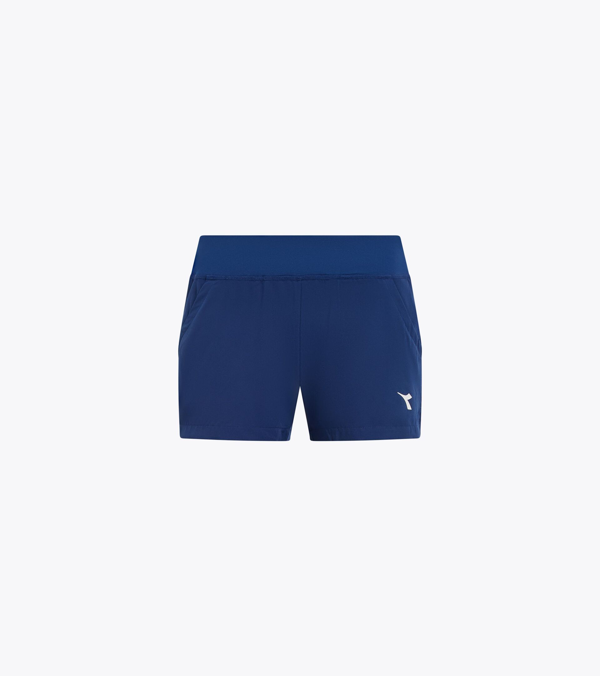 Damen-Tennis-Shorts L. SHORT COURT GUTBLAU - Diadora