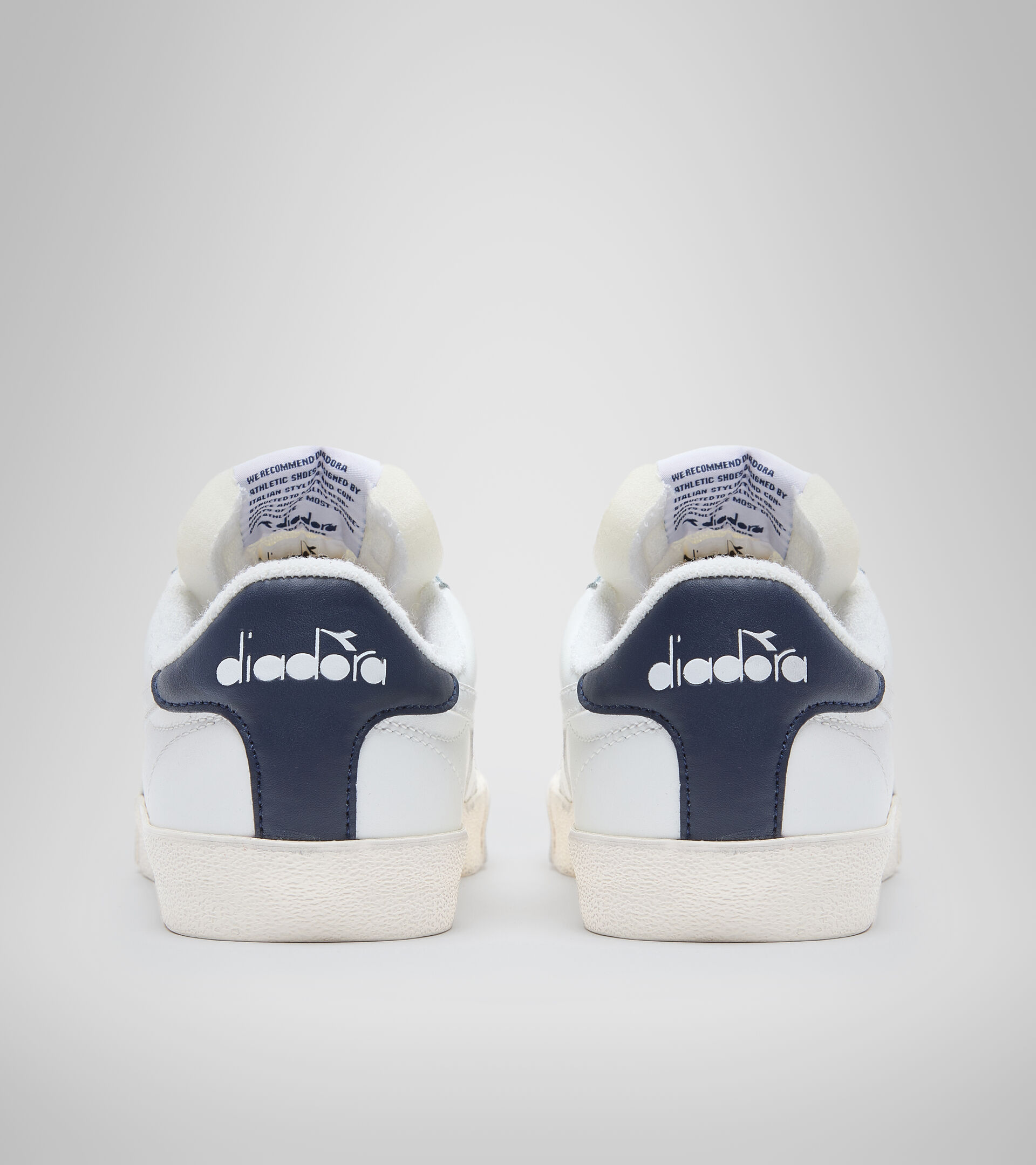 Sports shoe - Unisex MELODY LEATHER DIRTY WHITE/BLUE CORSAIR - Diadora