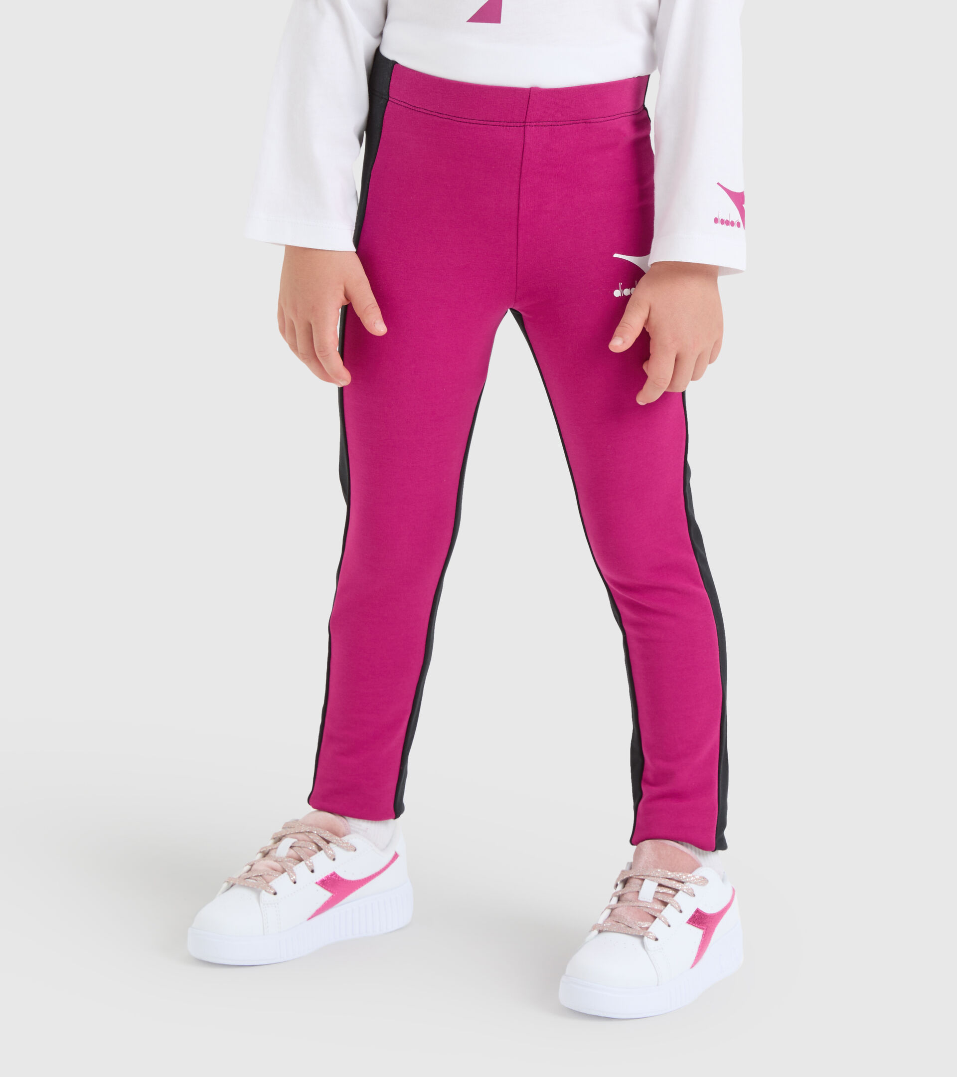 Leggings - Niñas JG.LEGGINGS GLEE NEGRO - Diadora