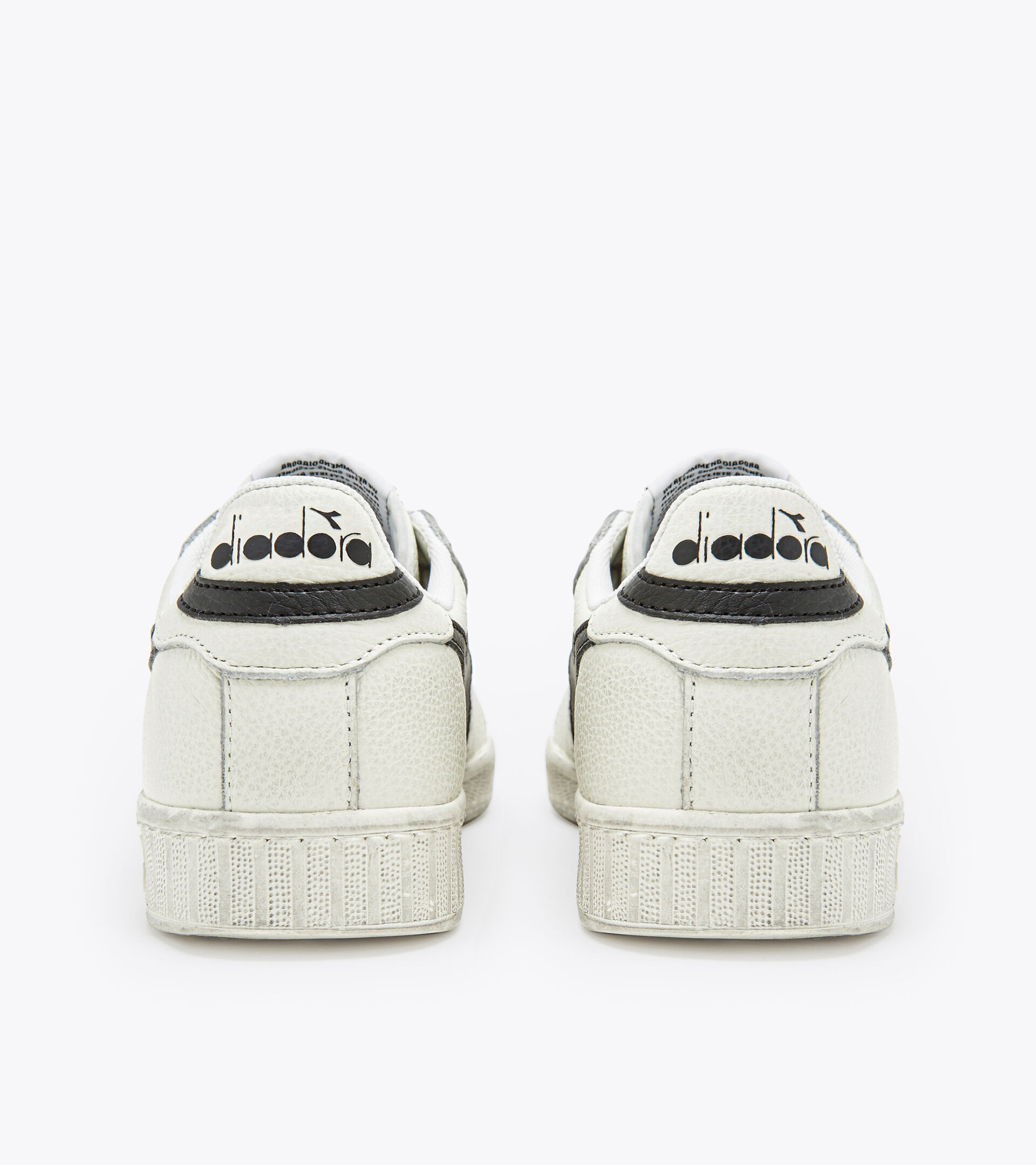 Sports shoes - Unisex GAME L LOW WAXED WHITE/BLACK - Diadora
