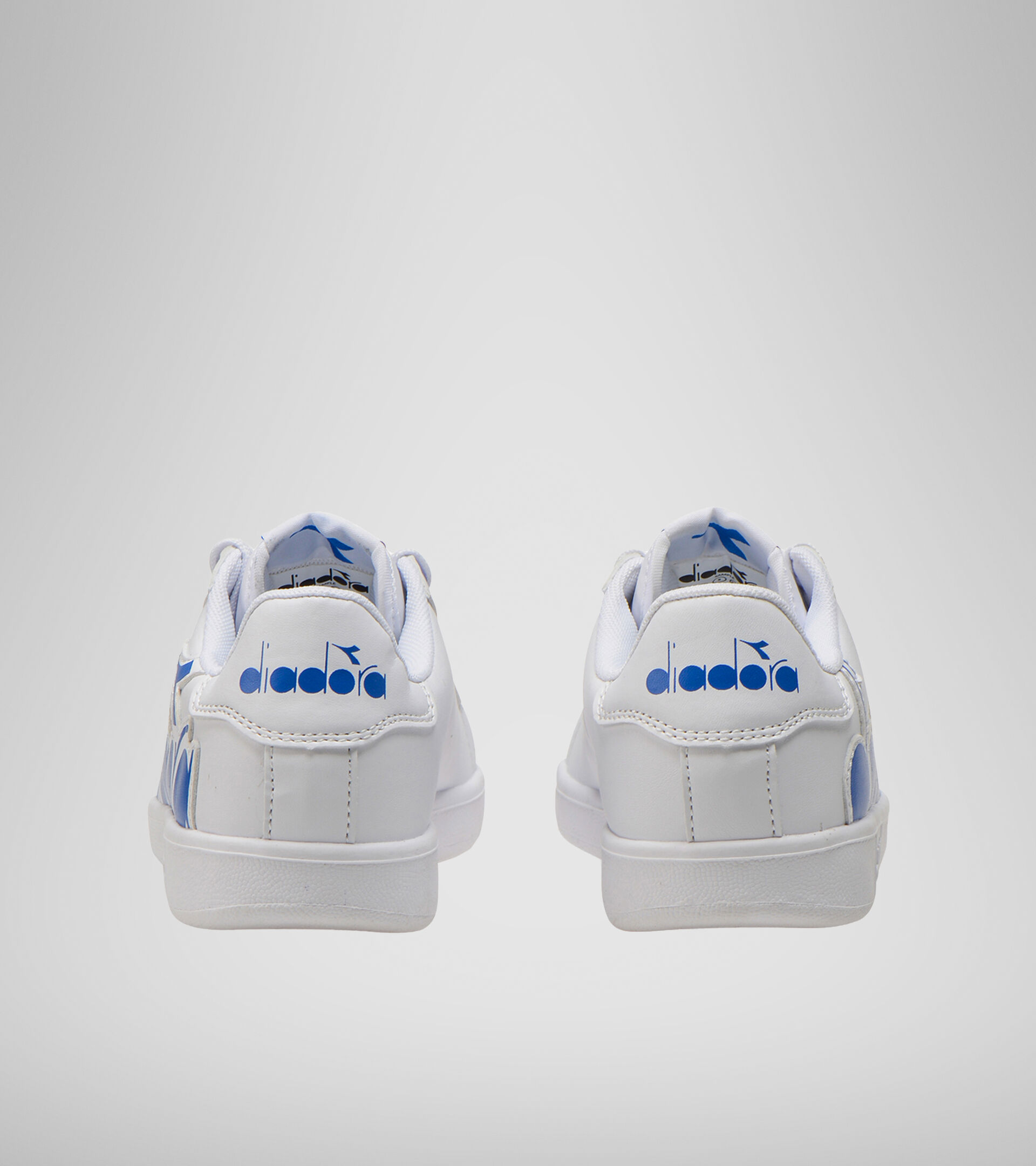 Sports shoe - Unisex kids GAME P BOLDER GS WHITE/MICRO BLUE - Diadora