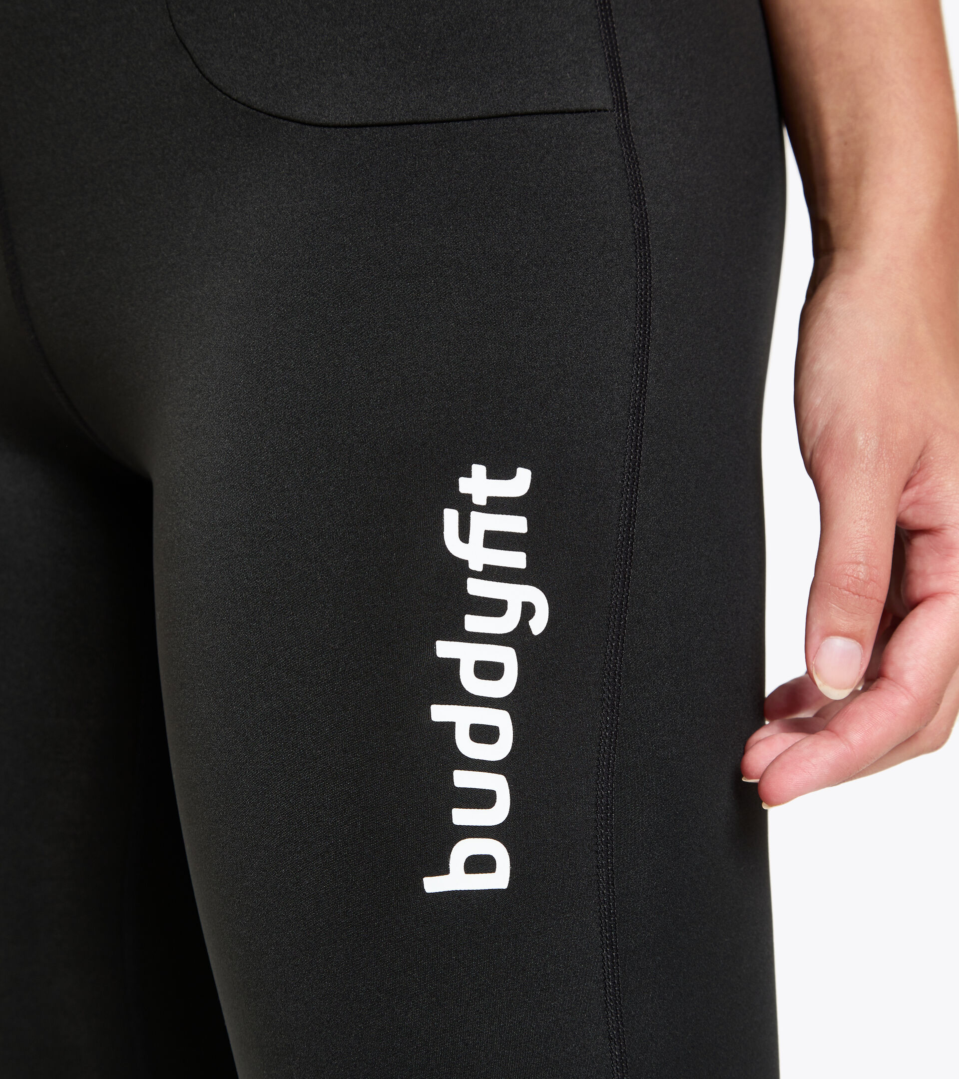 Running leggings - Women L. HW RUNNING TIGHTS BUDDYFIT BLACK - Diadora