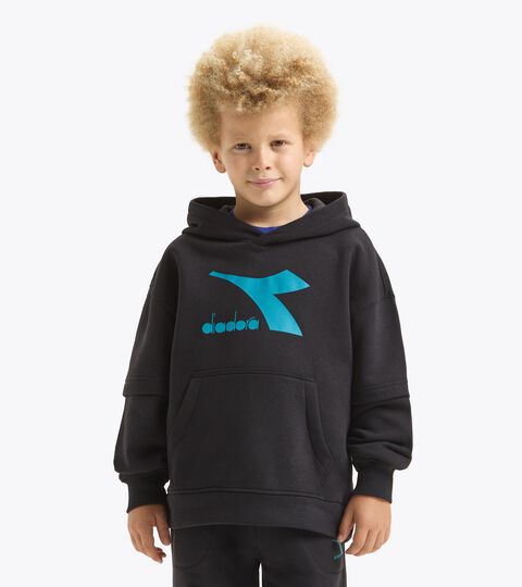 Sudadera deportiva - Niño JB. HOODIE NEON NEGRO - Diadora