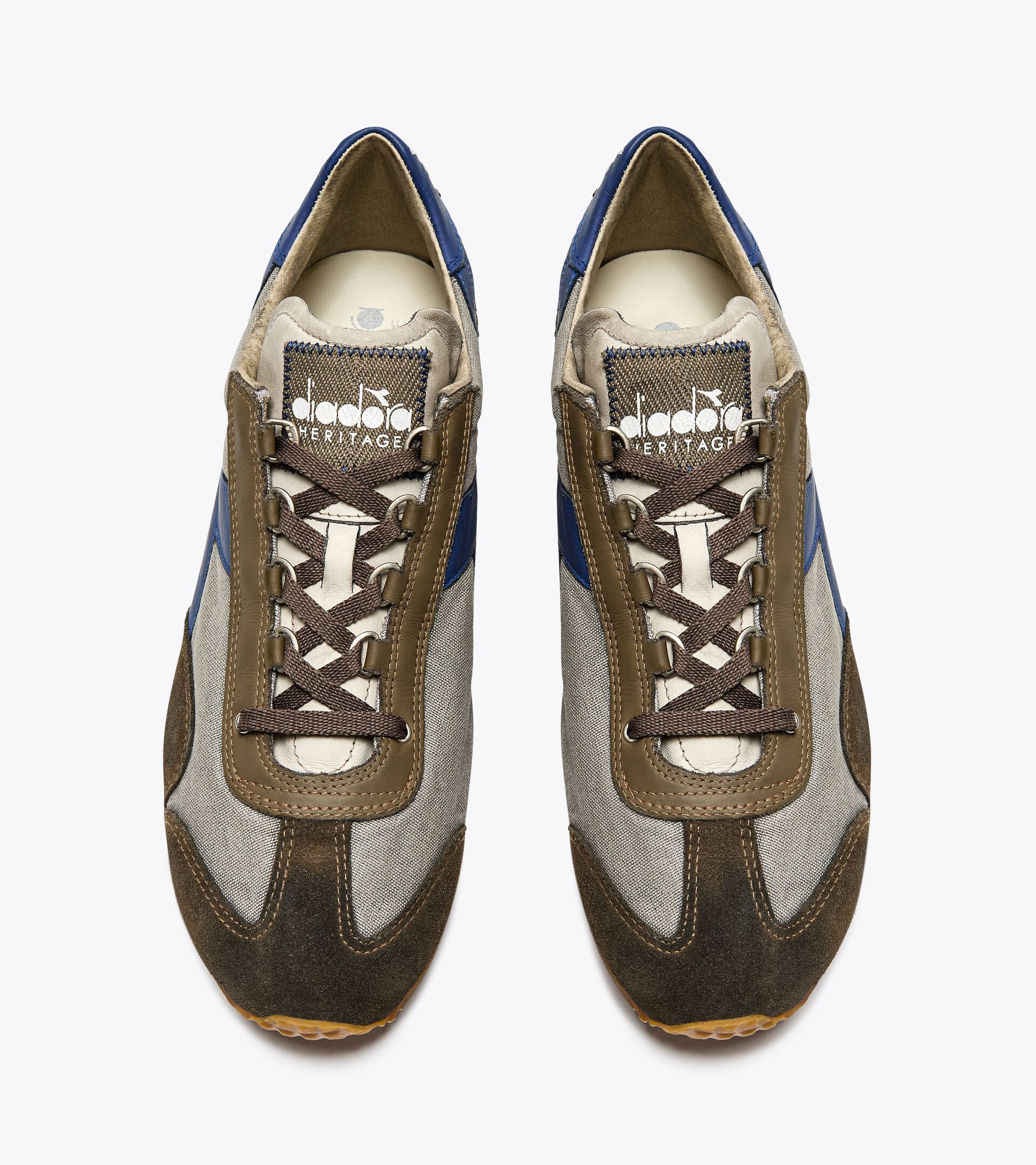 Heritage leather sneaker - All-Gender
 EQUIPE DIRTY SW EVO PUMICE STONE - Diadora