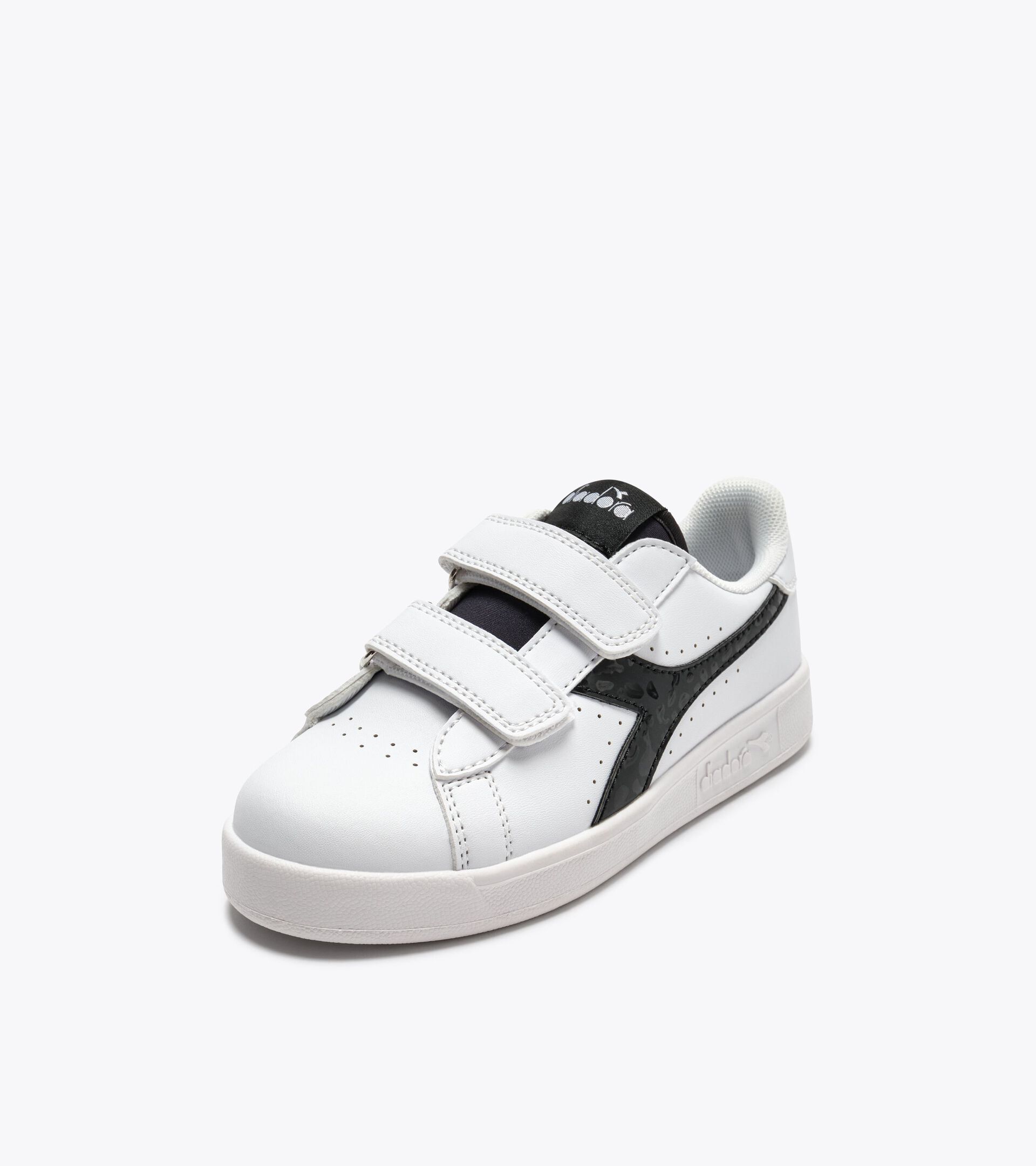 Velcro-closure kids&rsquo; shoe - 4-8 years old  GAME P POOL PS BLACK - Diadora