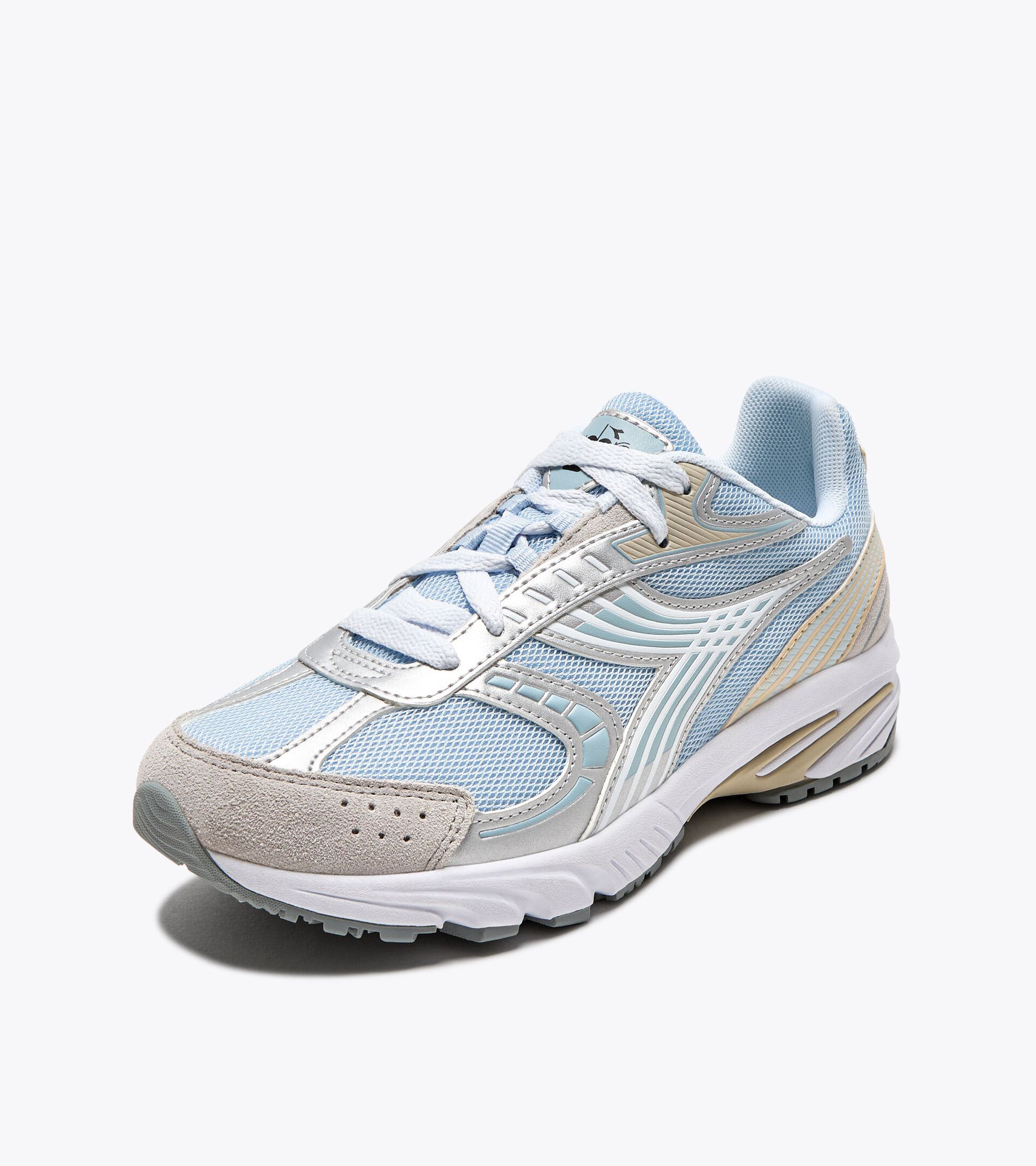 Sneaker sportiva - Donna SAO-KO 280 WN BIANCO/LAGO CHIARO/ARGENTO DD - Diadora