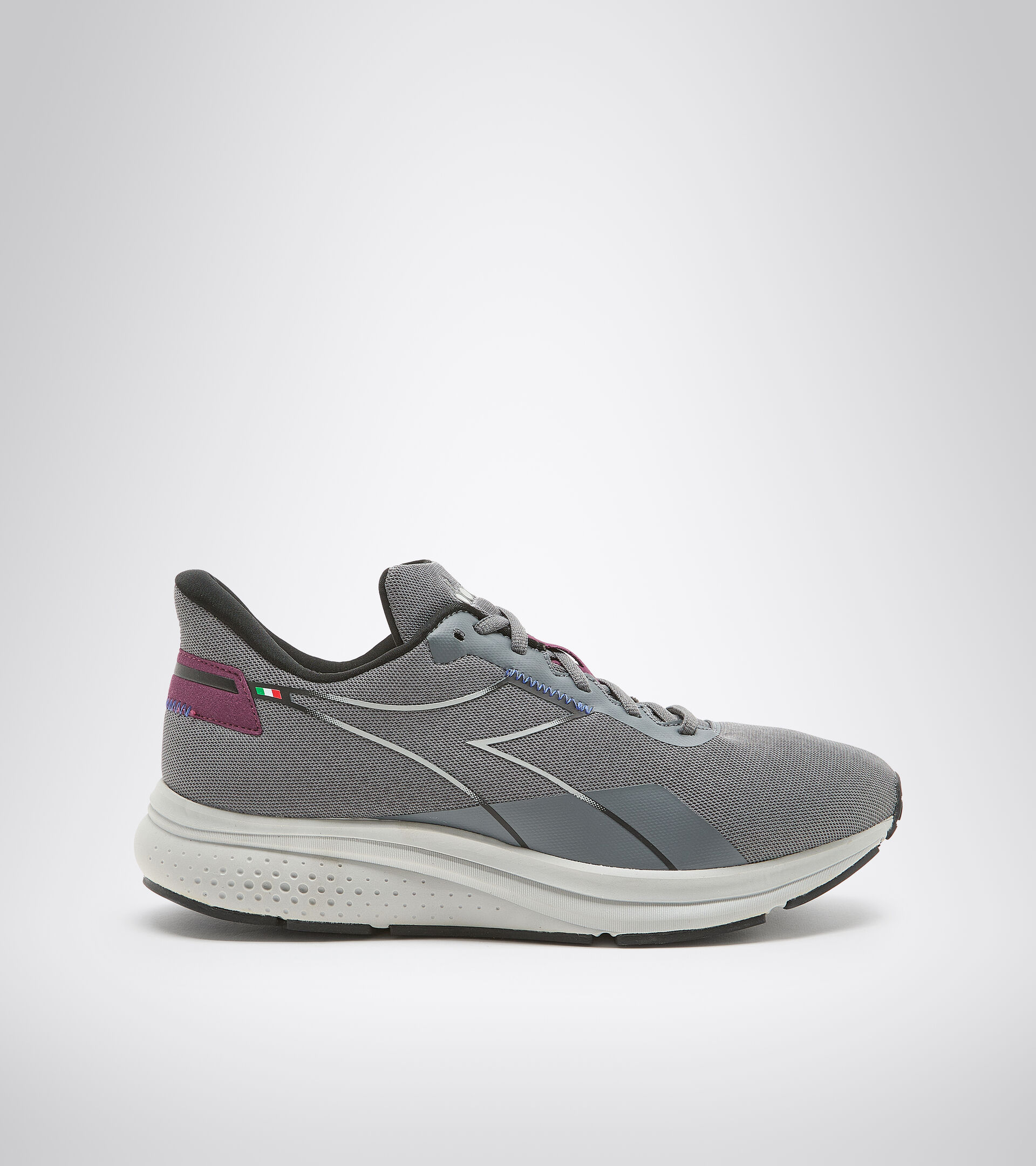 Chaussures de running - Homme PASSO 2 GRIS ACIER/ARGENT - Diadora