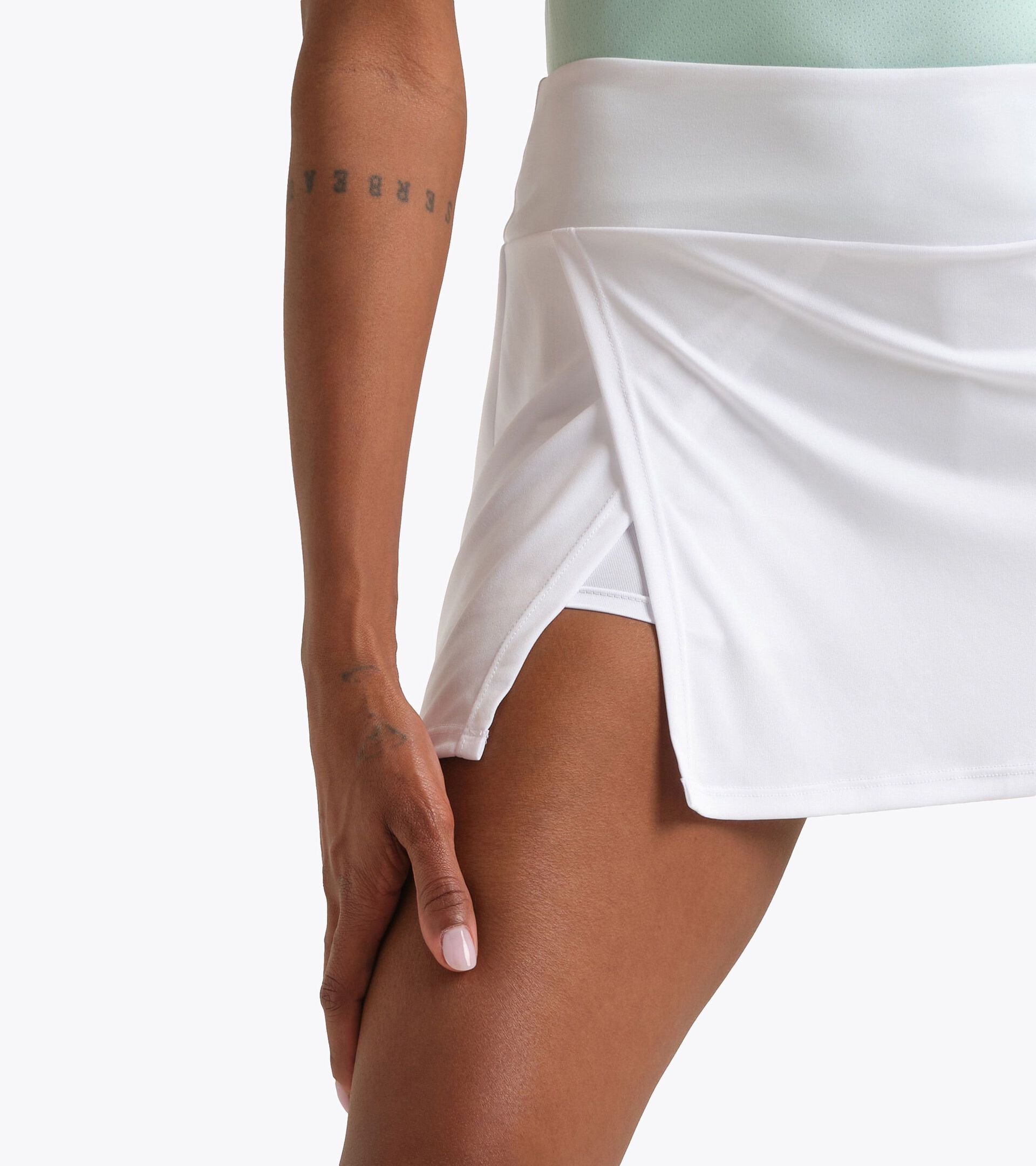 Tennis skirt - Women&rsquo;s L. SKIRT COURT OPTICAL WHITE - Diadora