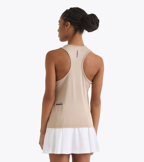 Tennis racerback tank top - Women’s L. TANK CORE HUMUS - Diadora