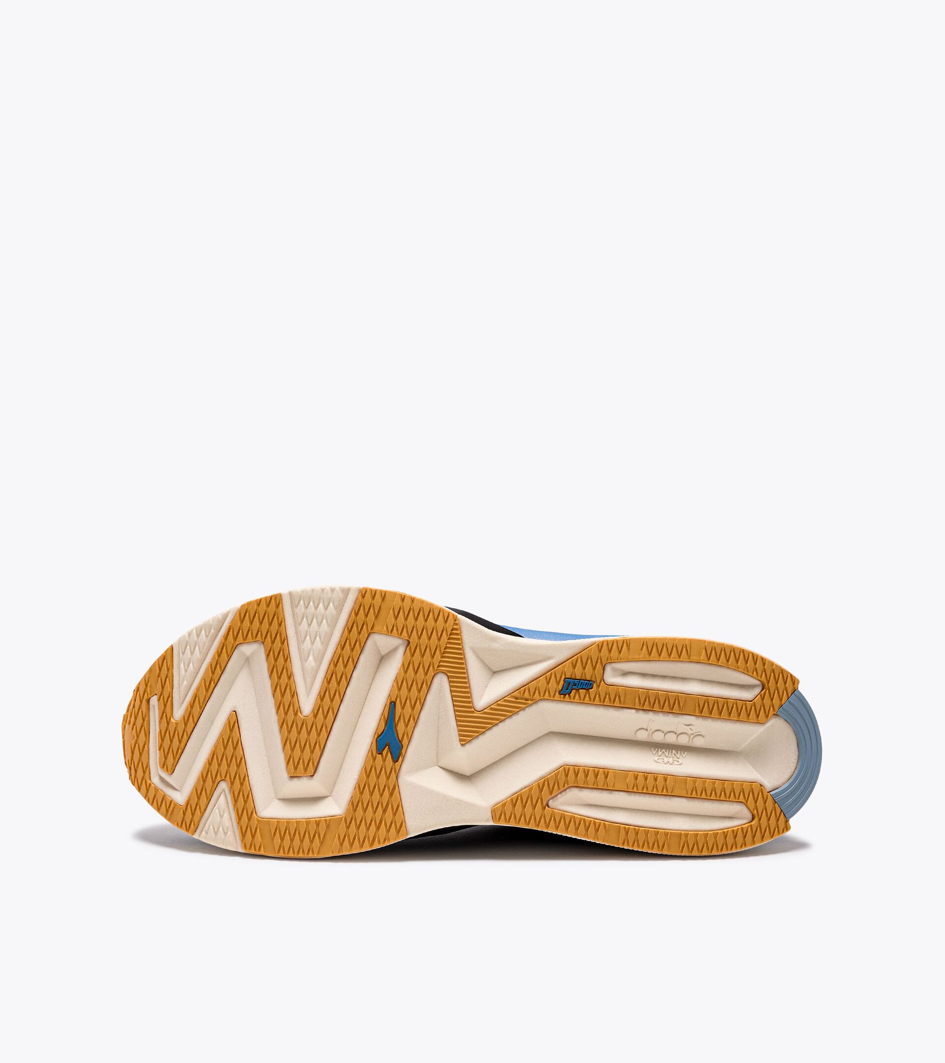Laufschuh made in Italy - leicht und dämpfend - alle Geschlechter ATOMO V7000-2 SILBER DD/SCHWZ/PAZIFIKKUENTE - Diadora