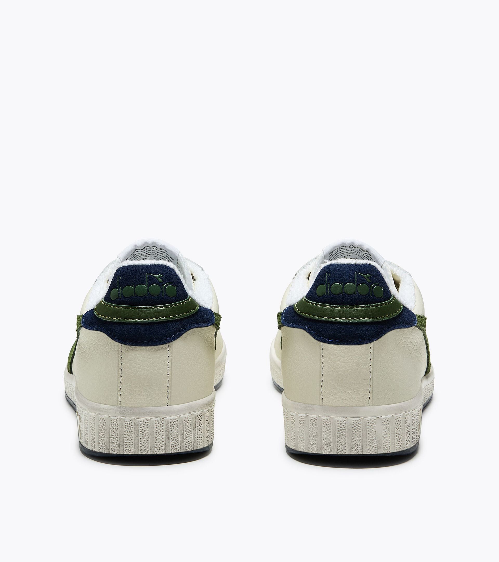Sneakers - For every gender GAME LOW SUEDE TOWEL WHITE/GREEN - Diadora