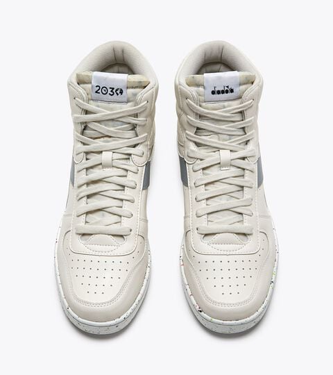 MAGIC BASKET MID 2030, WHISPER WHITE/ULTIMATE GRAY Sporty sneakers - Gender neutral MAGIC BASKET MID 2030 WHISPER WHITE/ULTIMATE GRAY - Diadora
