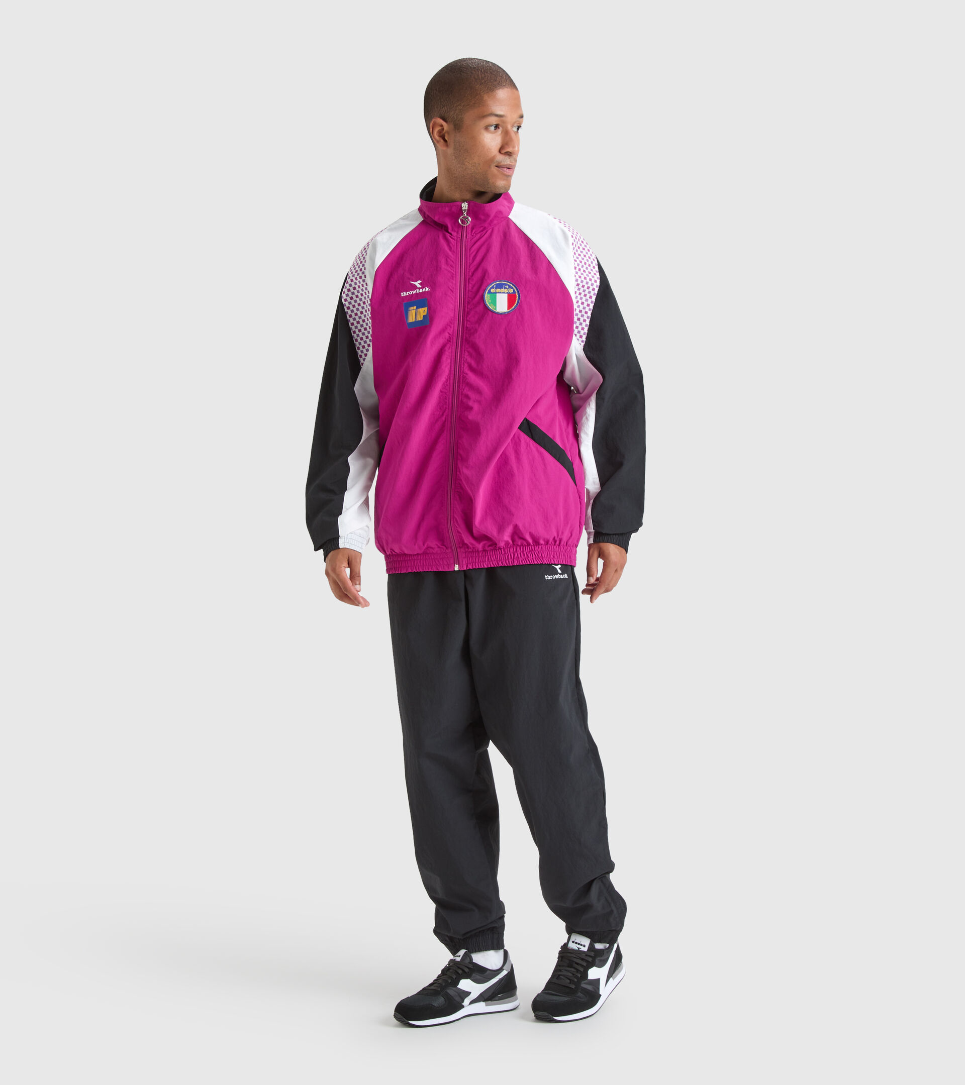 Tracksuit Italia 90 - Unisex TRACKSUIT 90S VIOLA LAMPONE - Diadora