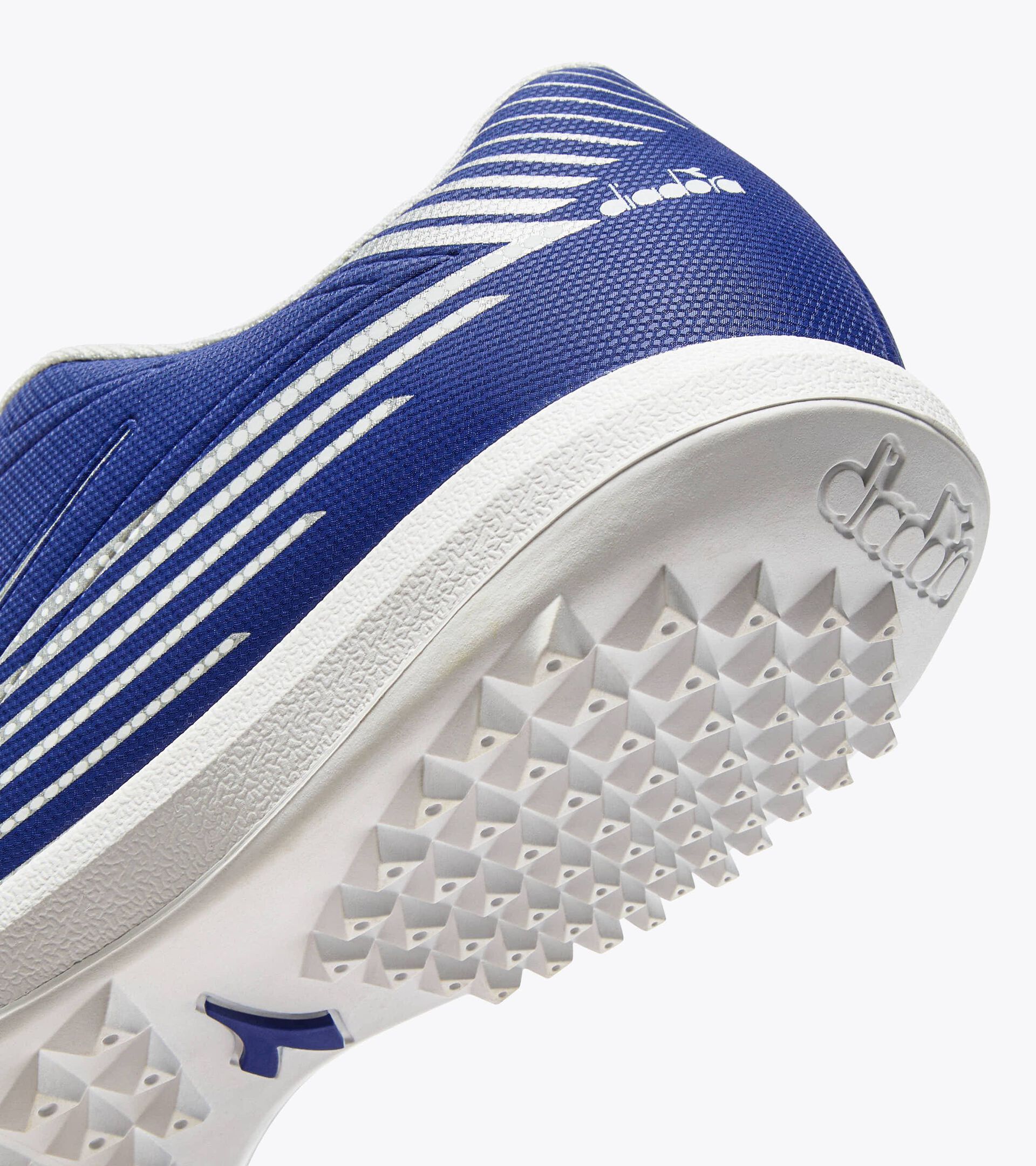Calcio boots for synthetic grounds - Men&rsquo;s PICHICHI 8 TFR MAZARINE BLUE/SILVER DD - Diadora