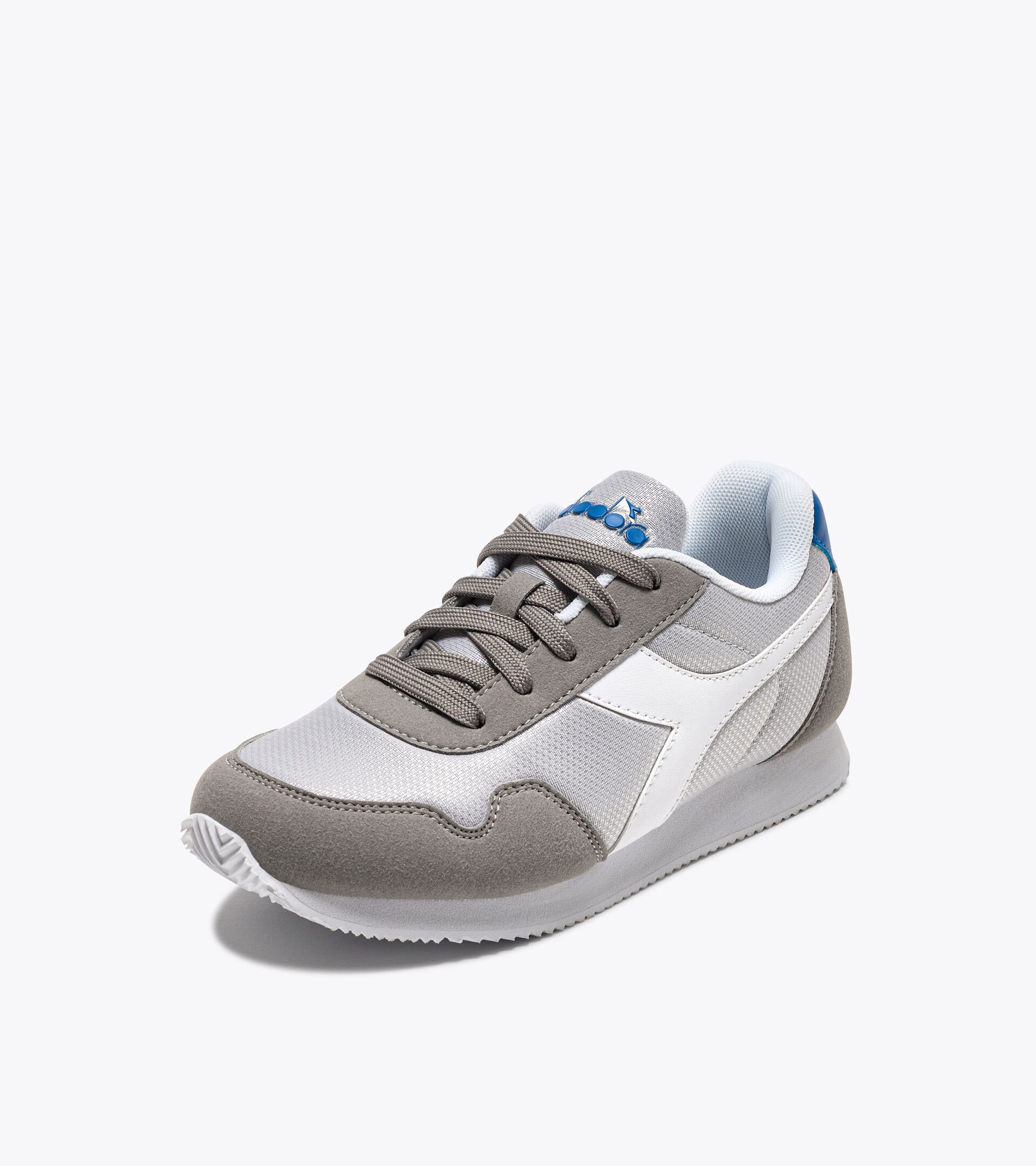 Zapatillas deportivas - Niños y niñas y adolescentes 8-16 años SIMPLE RUN GS GRIS PALOMA - Diadora