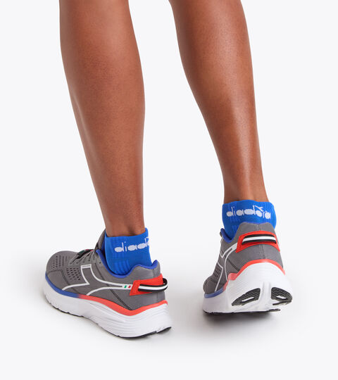CUSHION QUARTER SOCKS, TURC MER BLEU Chaussettes de Running - Unisexe CUSHION QUARTER SOCKS TURC MER BLEU - Diadora