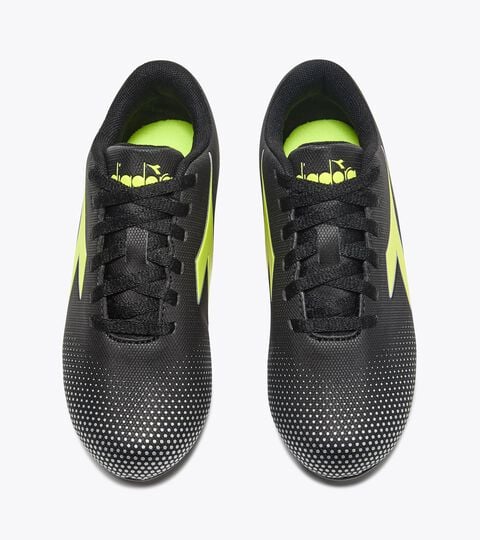 Scarpa da calcio per terreni duri - Junior
 PICHICHI 7 MD JR NERO/GIALLO FL DD/ARGENTO - Diadora