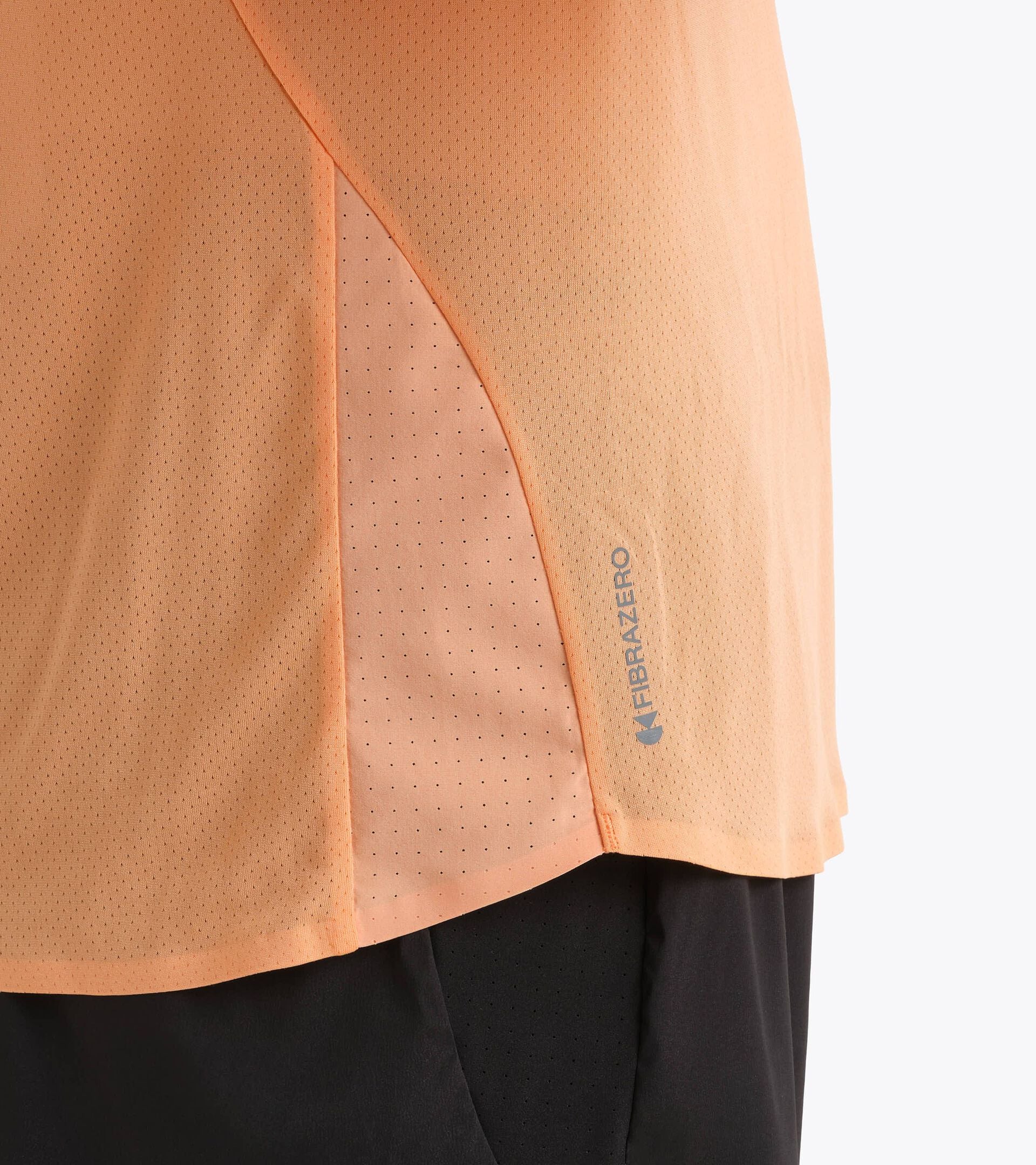 Super Light FIBRAZERO t-shirt  - Running - Men&rsquo;s SS T-SHIRT SUPER LIGHT FIBRAZERO PEACH COBBLER - Diadora
