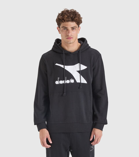 Sudadera deportiva con capucha - Hombre HOODIE CHROMIA NEGRO - Diadora