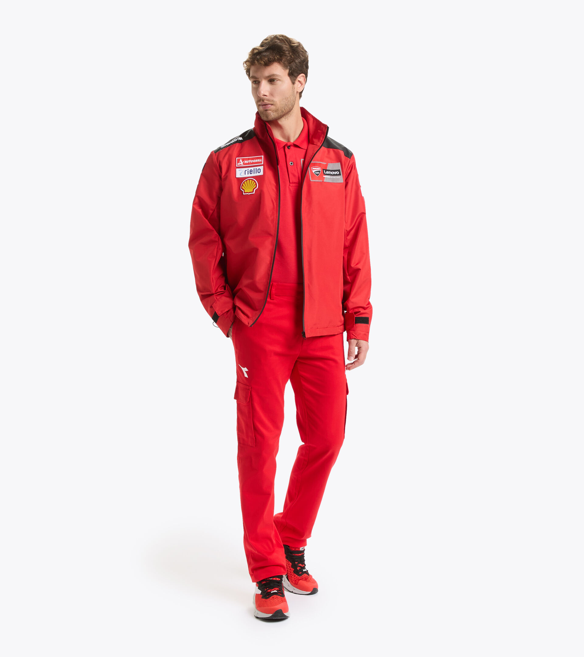 Ducati Moto GP22 Replica Sportjacke - Herren
JACKET DUCATI REPLICA MGP22 DUCATI MGP ROT/SCHWARZ - Diadora