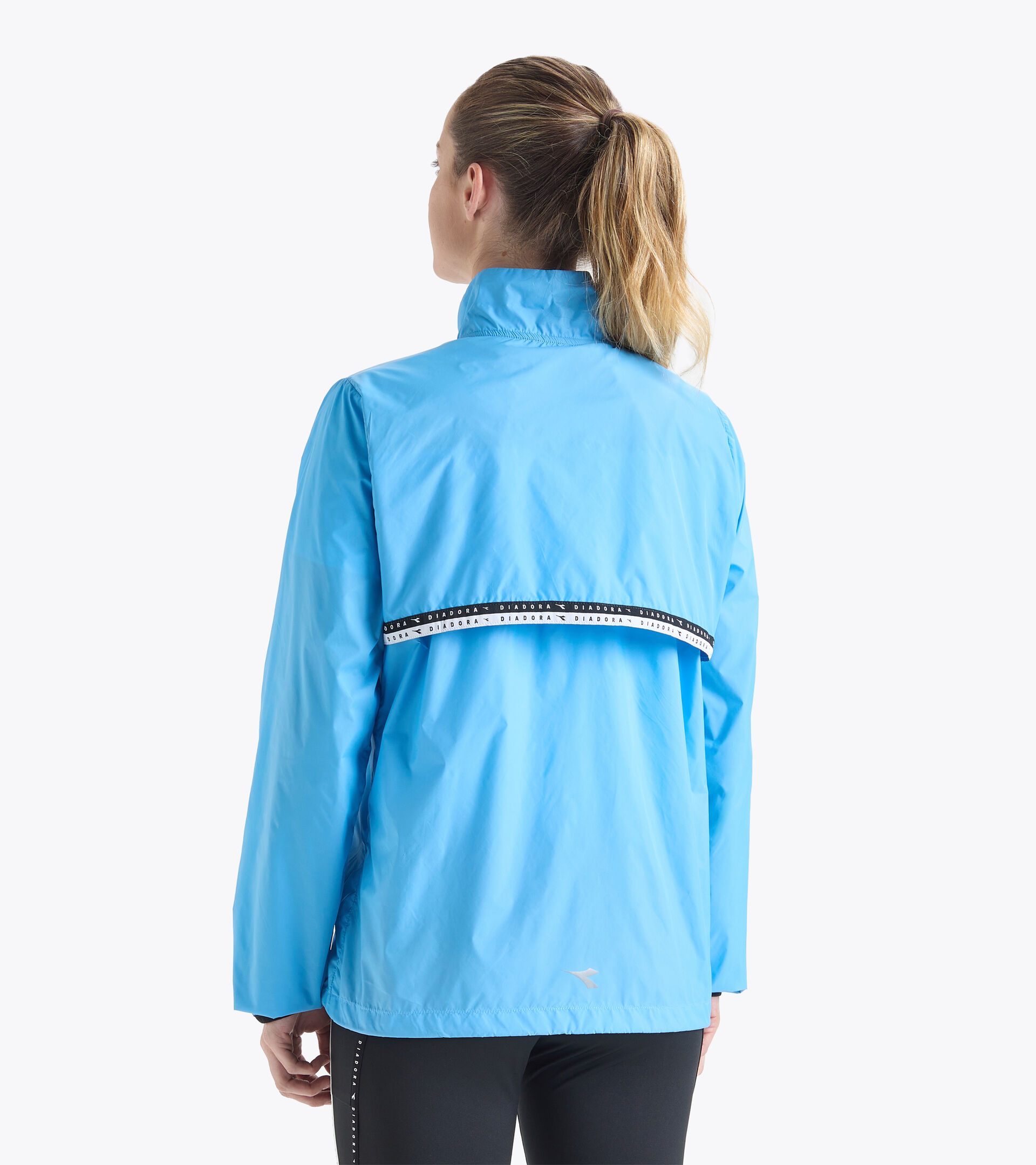 Chaleco para correr - Mujer L. PACKABLE WIND JACKET BONNIE AZUL - Diadora