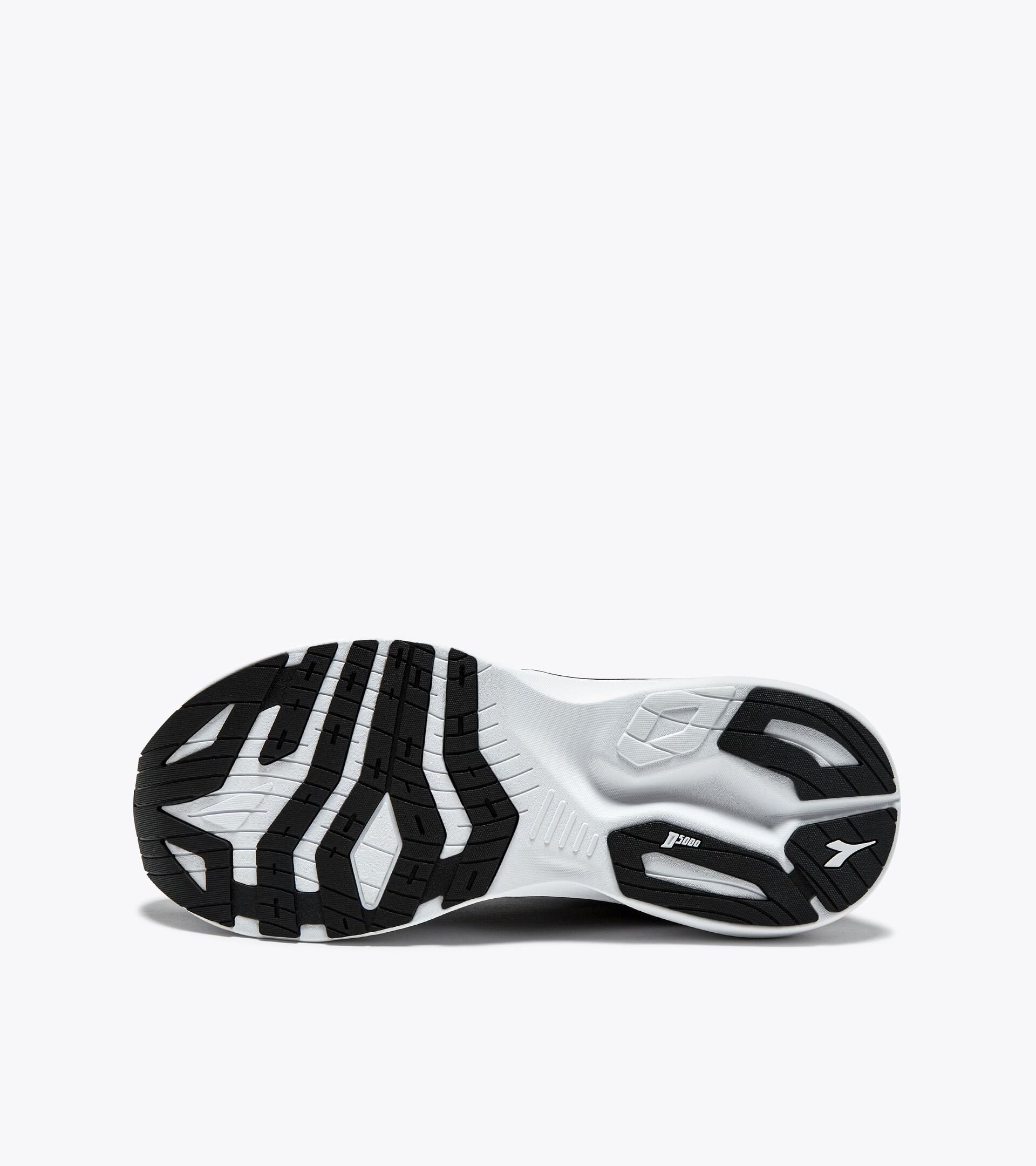 Running shoe - Comfort and stability - Men's NUCLEO 2 BLACK /WHITE - Diadora