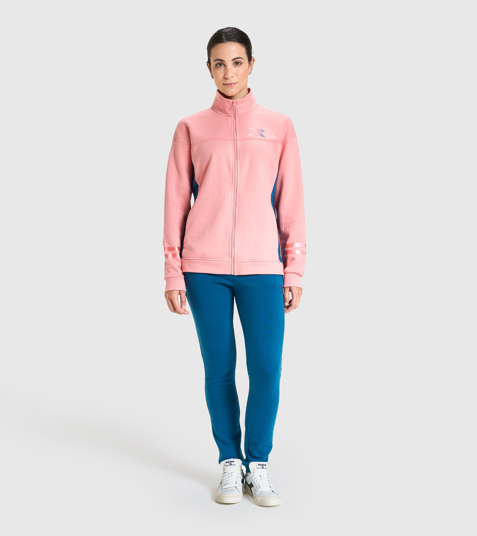 Tracksuit - Women L.TRACKSUIT FZ CORE LOBSTER BISQUE - Diadora