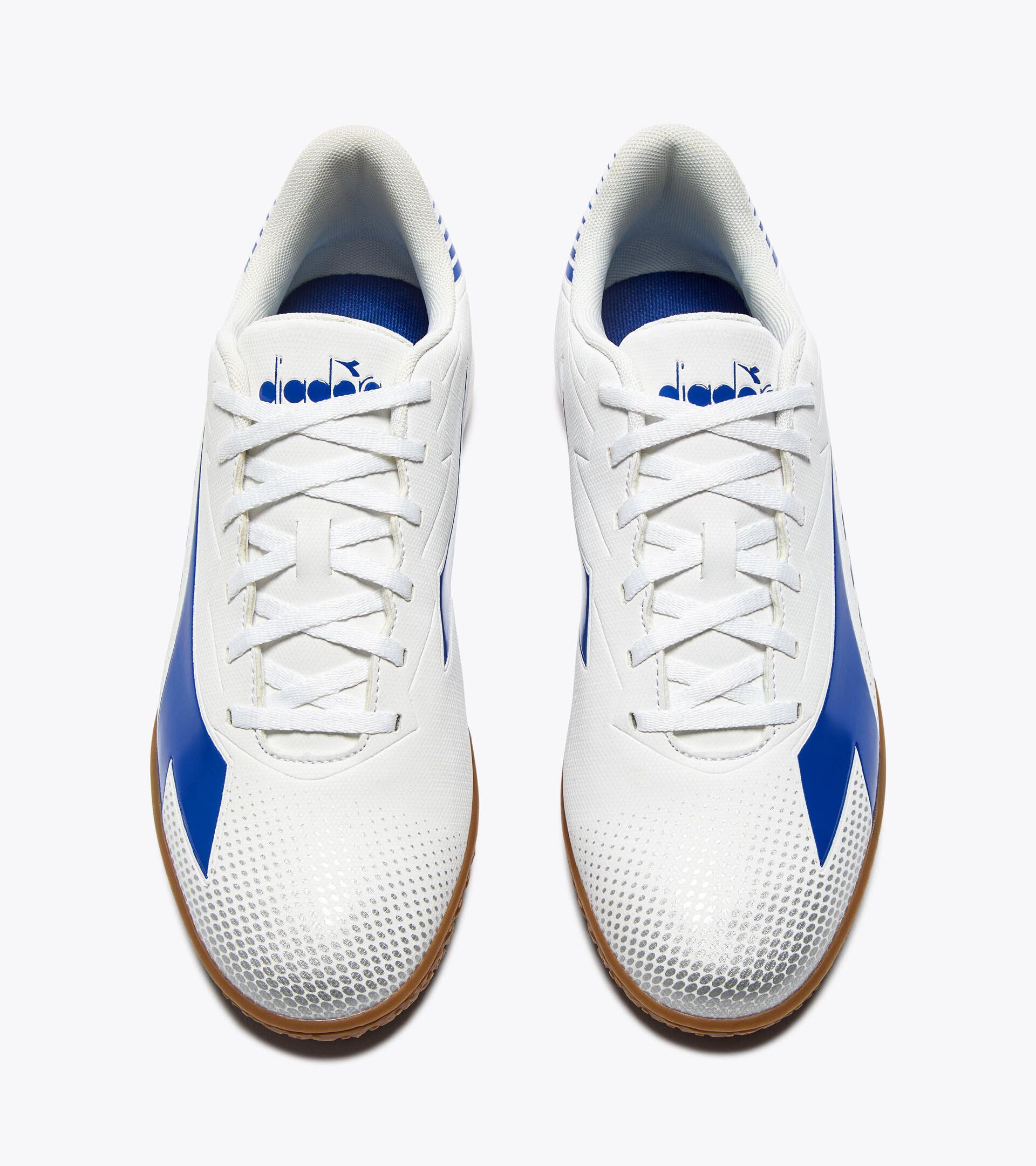 Indoor court calcio boots - Men’s PICHICHI 8 IDR WHITE/ROYAL - Diadora