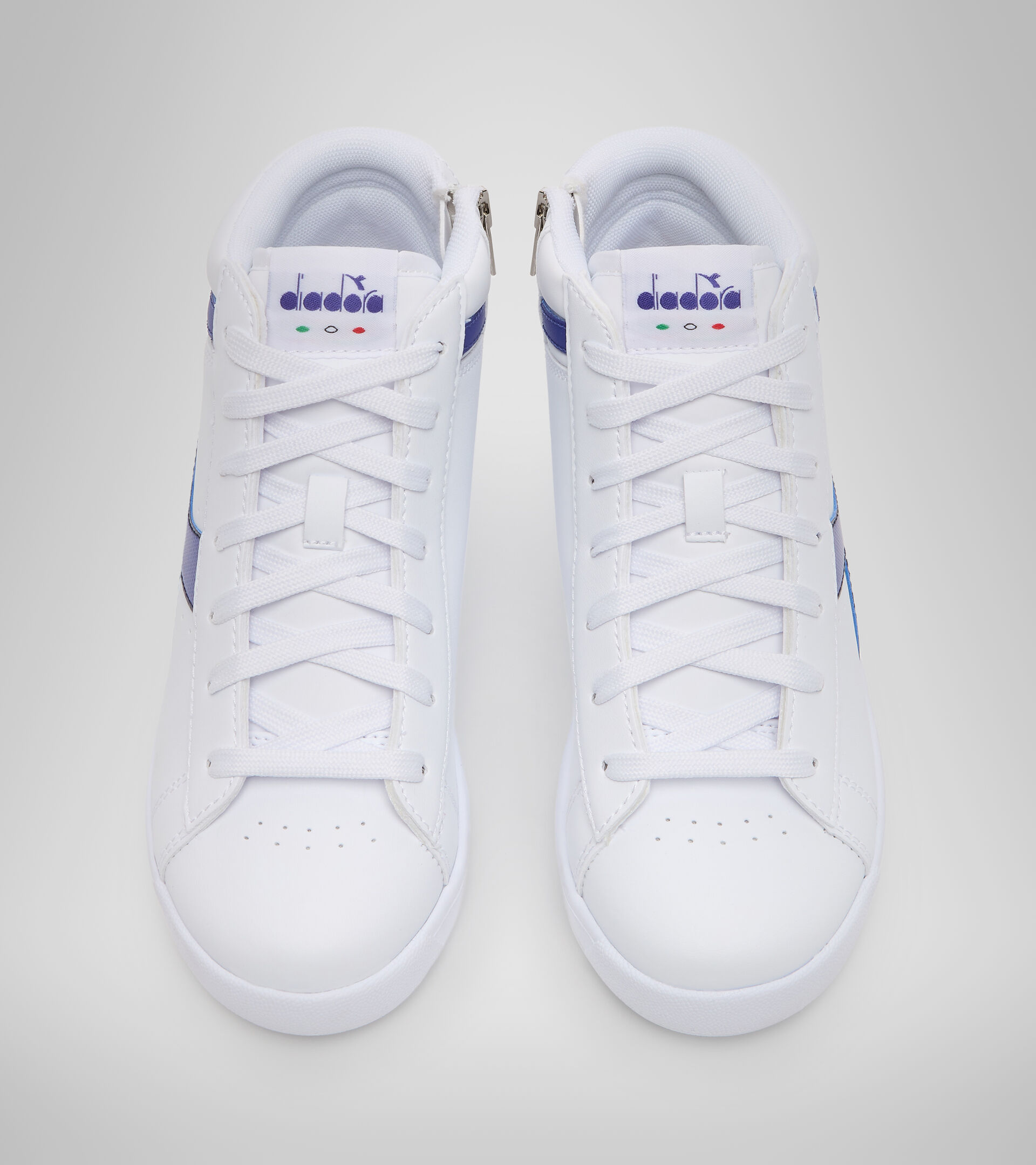 Zapatilla deportiva - Niños 8-16 años GAME P HIGH GS BLANCO/AZUL CHAQUETON - Diadora