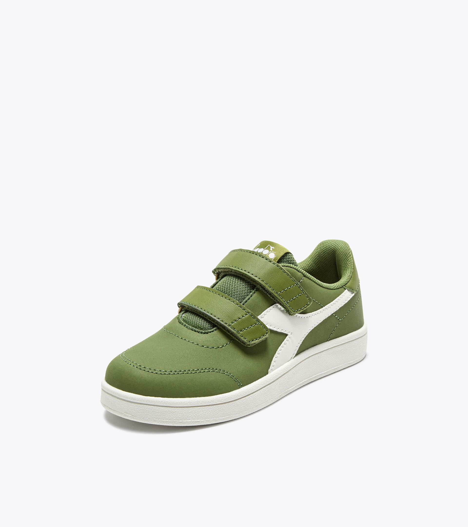 Sports shoes - Kids 4-8 years BONNY S PS CALLISTE GREEN /WHITE - Diadora