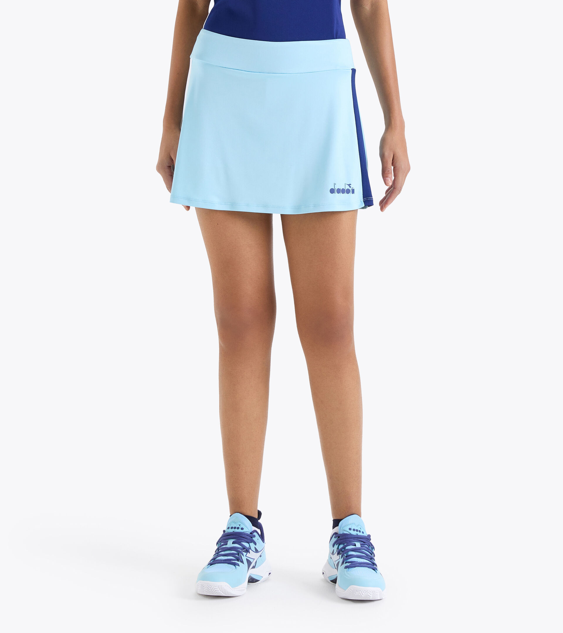 Tennis skirt - Women L. CORE SKIRT BRIGHT BABY BLUE - Diadora