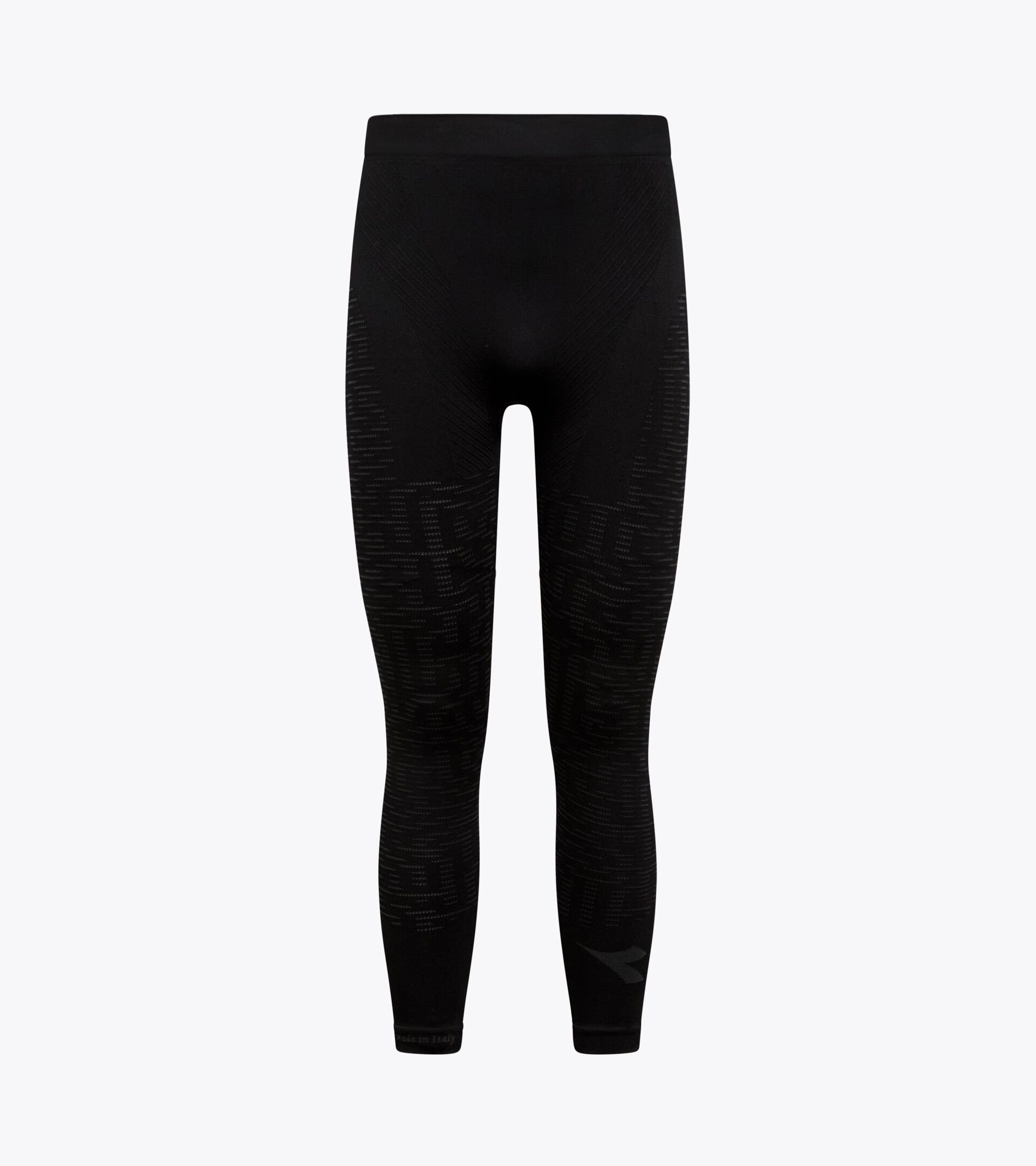 Technical tights for temperature control -  Running - Men’s RUN TIGHTS STRATOUNO BLACK - Diadora