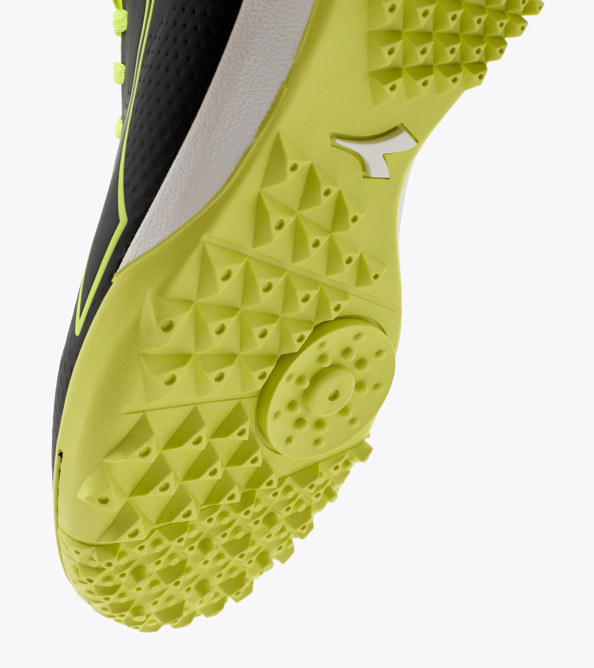 Firm ground football boots PICHICHI 4 TFR BLACK/FLUO YELLOW DIADORA - Diadora