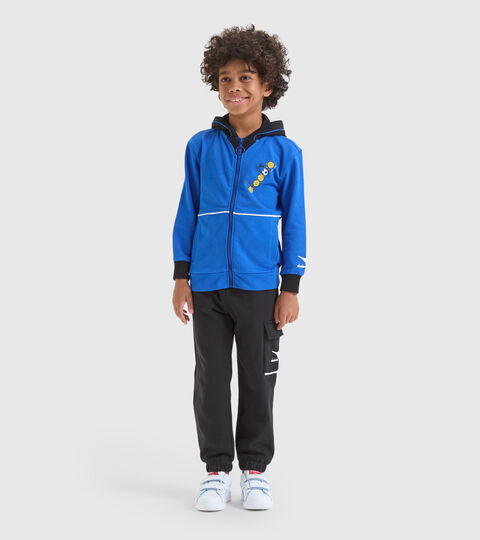 Sportlicher Trainingsanzug aus Baumwolle - Jungen JB.TRACKSUIT HD FZ DIADORA FC PRINZESSIN BLAU - Diadora
