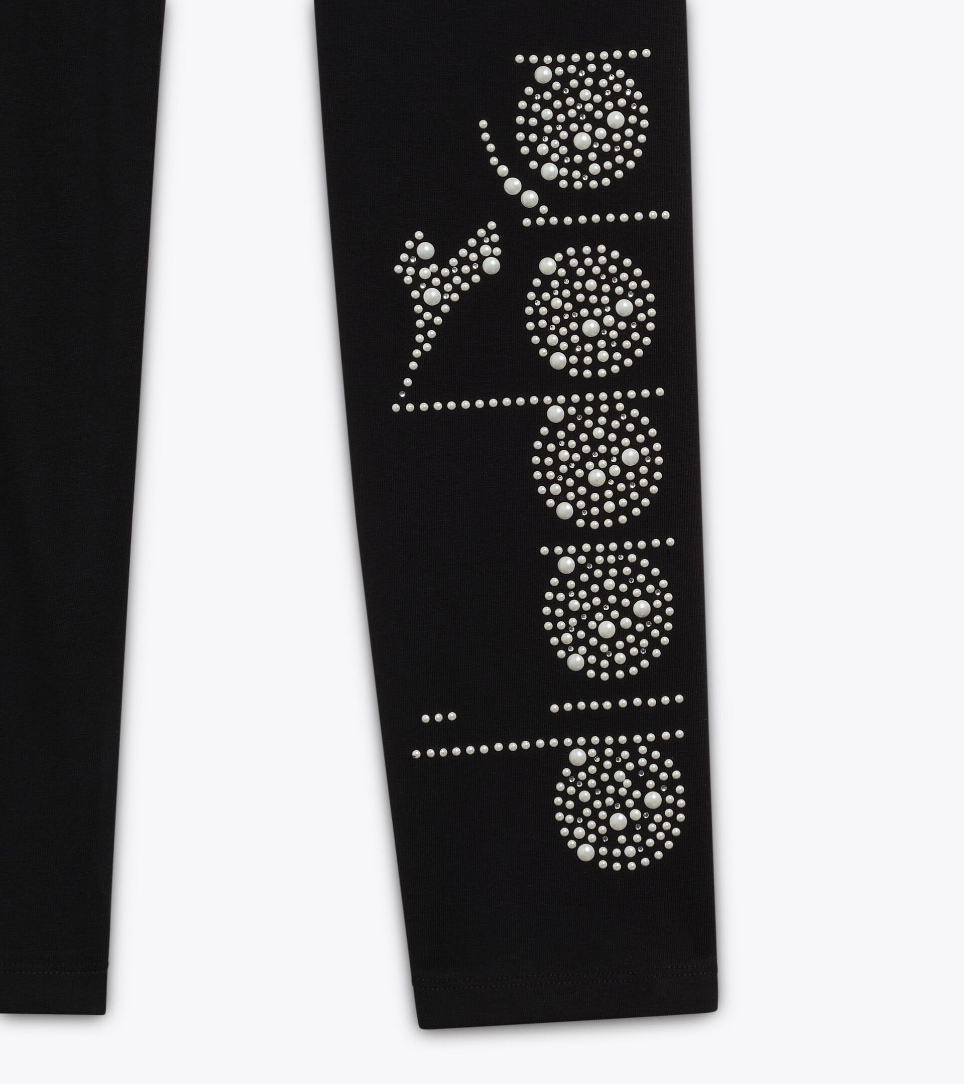 Leggings - M&auml;dchen JG. LEGGINGS RHINESTONE SCHWARZ - Diadora