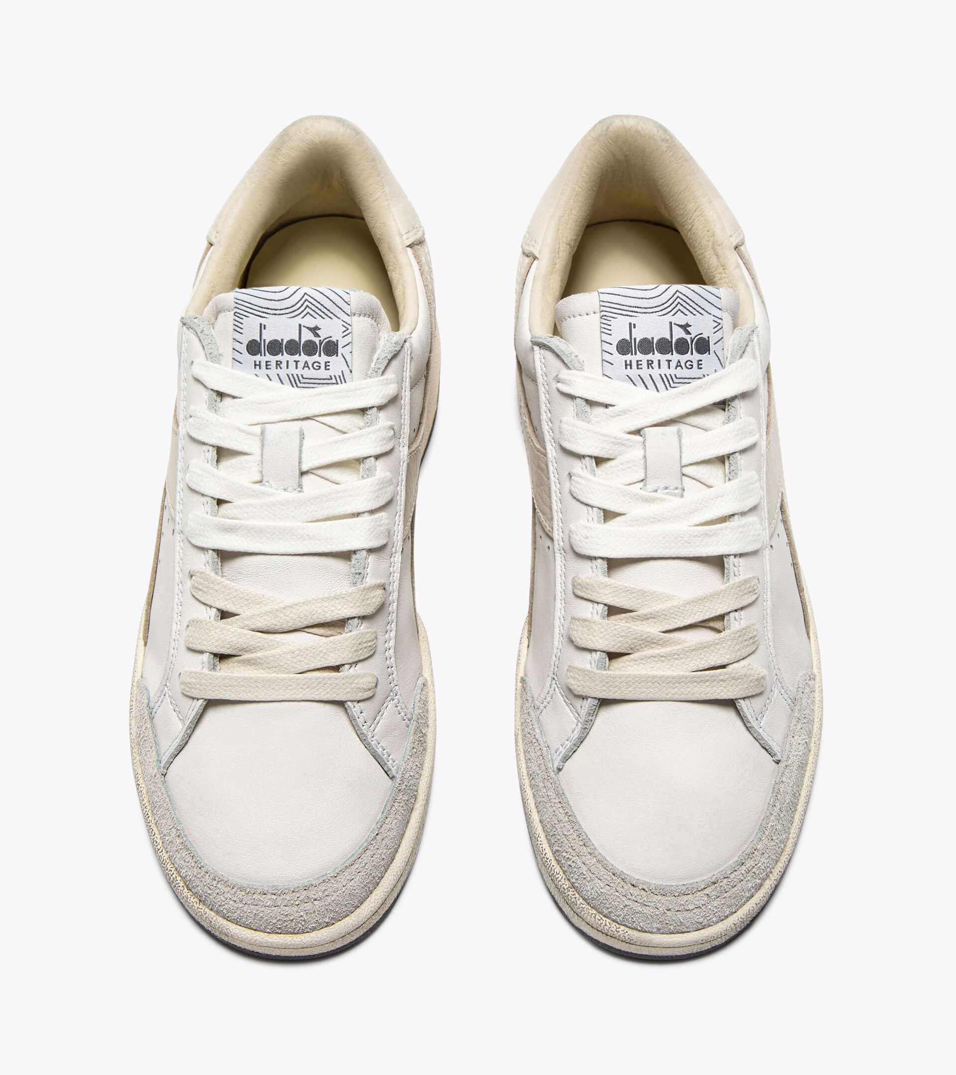 Heritage sneaker made from leather - All-gender PRESTIGE USED WHITE/MOONBEAM - Diadora