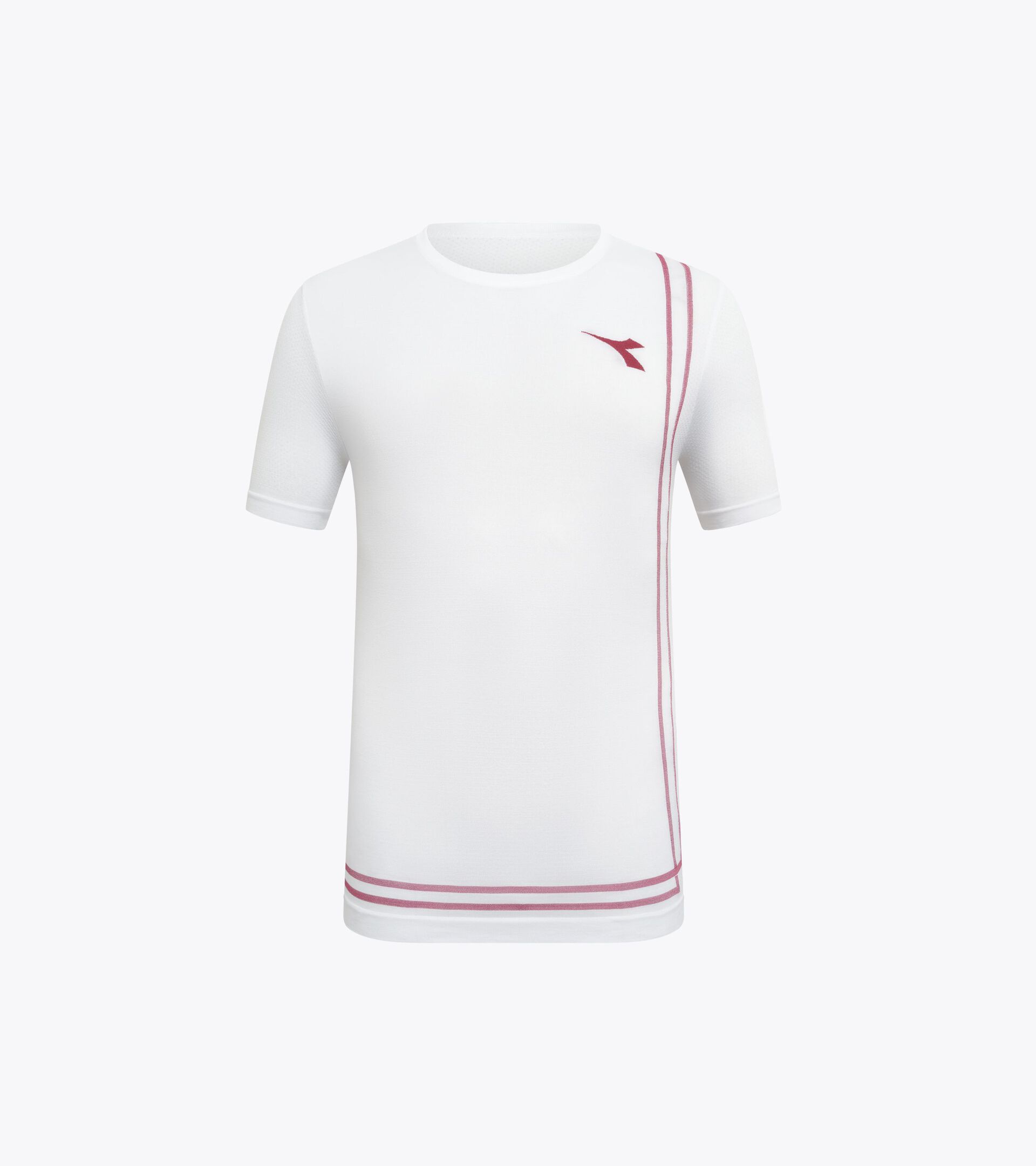 Camiseta STRATOUNO Made in Italy - Competici&oacute;n - Hombre
 SS T-SHIRT MATCH STRATOUNO BLANCO VIVO - Diadora