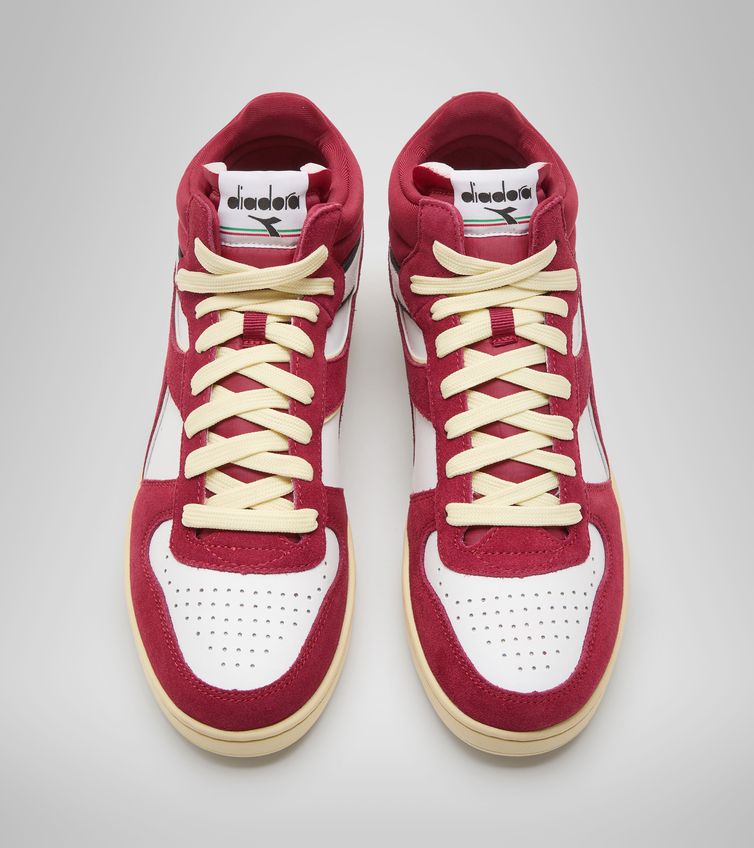 MAGIC BASKET DEMI CUT SUEDE LEATHER