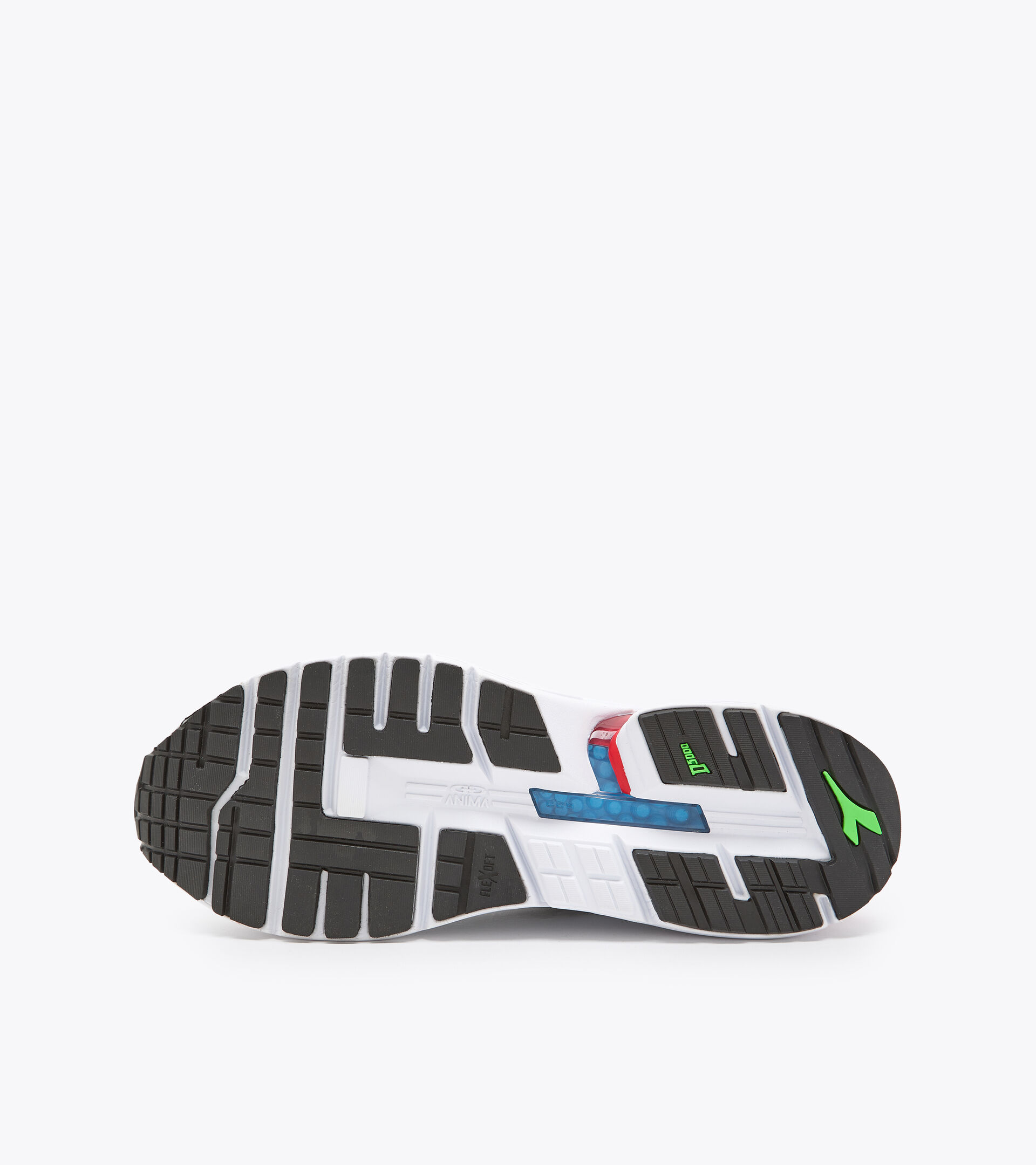 Running shoes - Men MYTHOS BLUSHIELD VIGORE 2 WHITE/BLACK/FIERY RED - Diadora