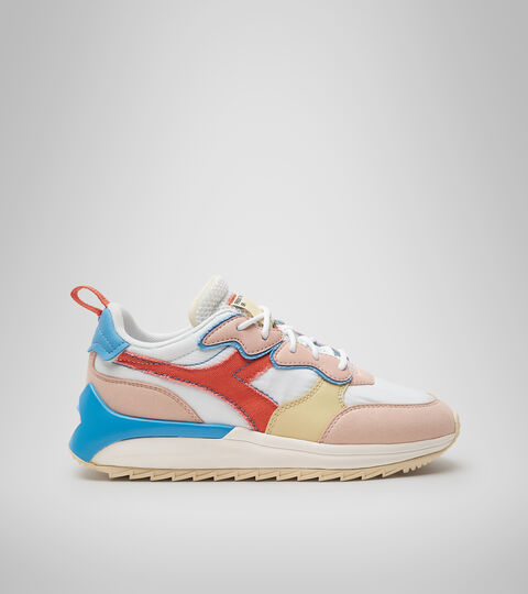 Chaussures de sport - Femme JOLLY CANVAS WN BLC/SABLE DE PLAGE/CHAUD CORAI - Diadora