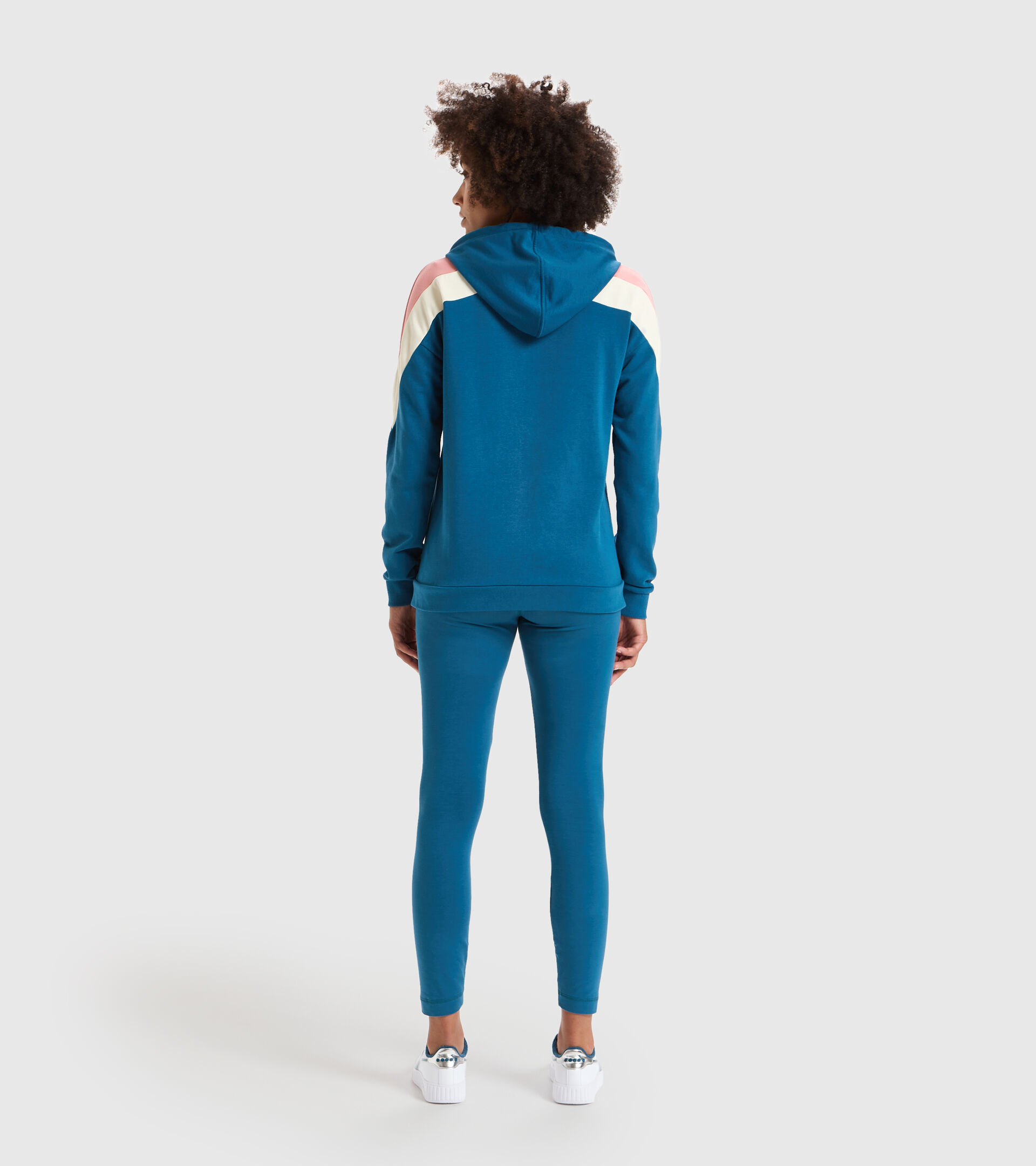 Apparel Sport DONNA L.TRACKSUIT HD FZ CORE BLUE MORROCAN Diadora