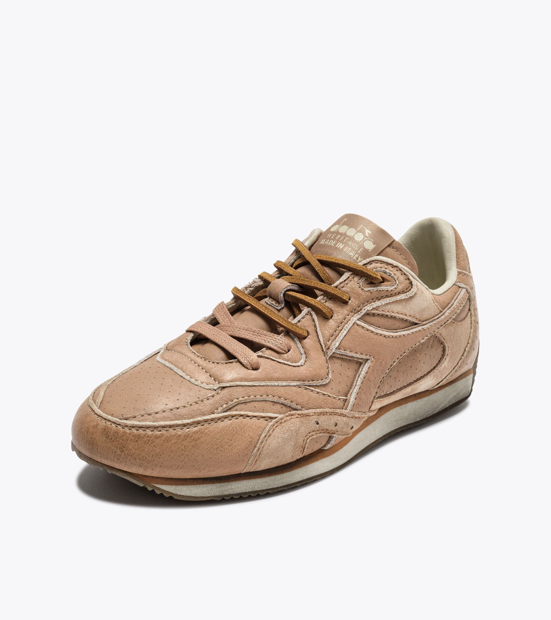 Heritage Leather Sneakers - Low Profile - All-gender EQUIPE REVENGE DUNE USED ITALIA CAMEL - Diadora
