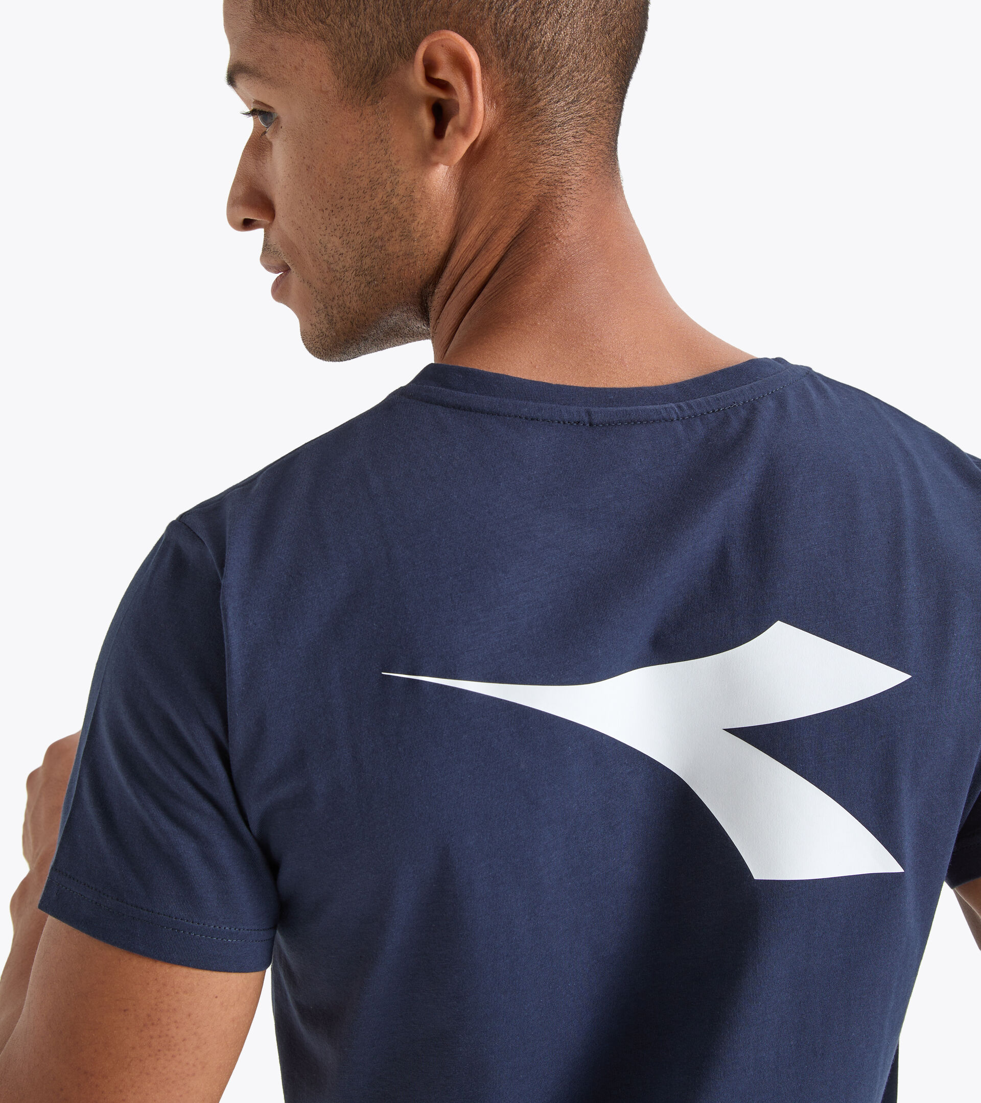 Representative t-shirt - Italy National Volleyball Team T-SHIRT RAPPRESENTANZA BV ITALIA NAVY BLAZER - Diadora