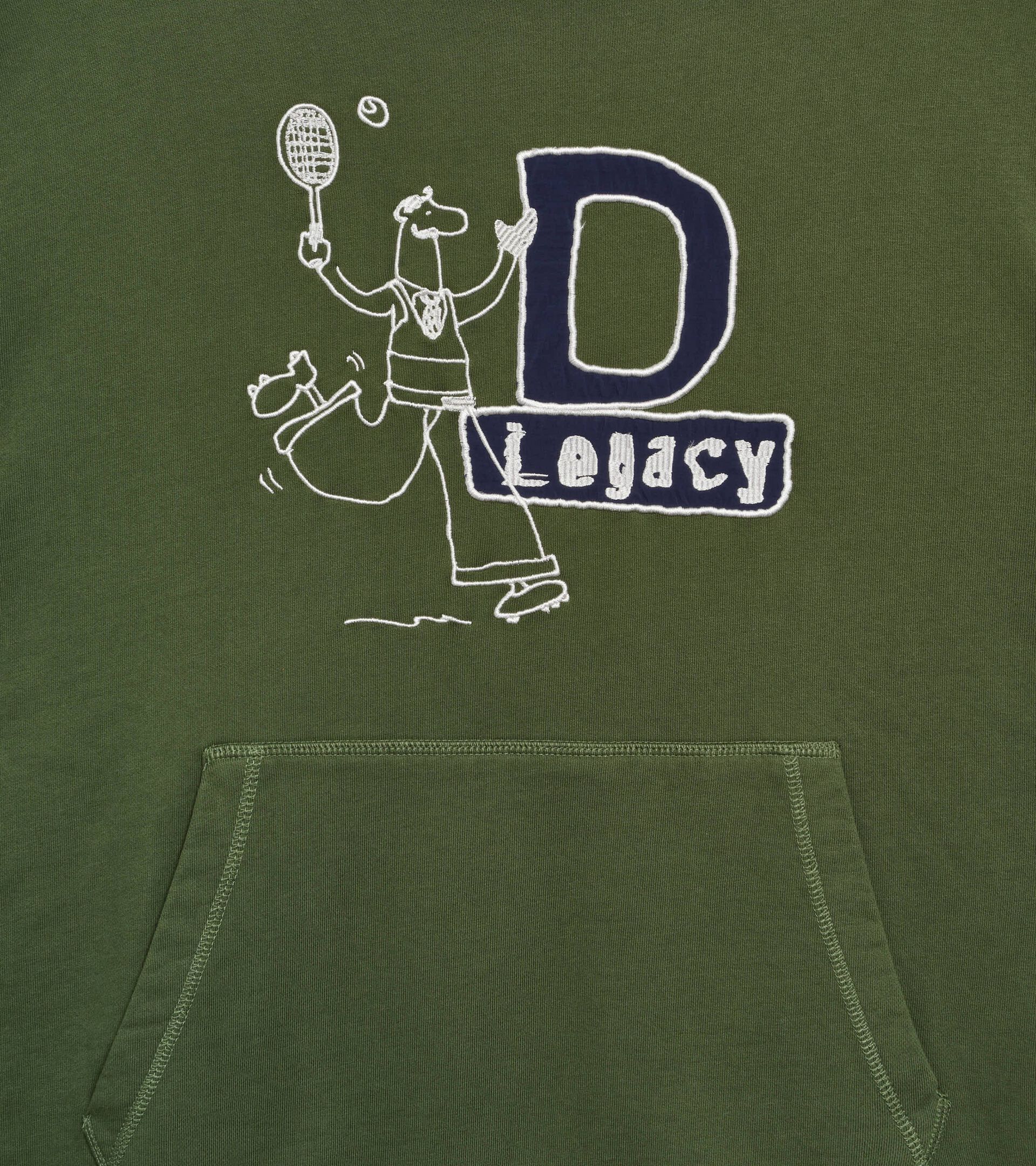 Legacy Hoodie - Made In Italy - All-gender
 HOODIE LEGACY GREEN BOTANIC - Diadora