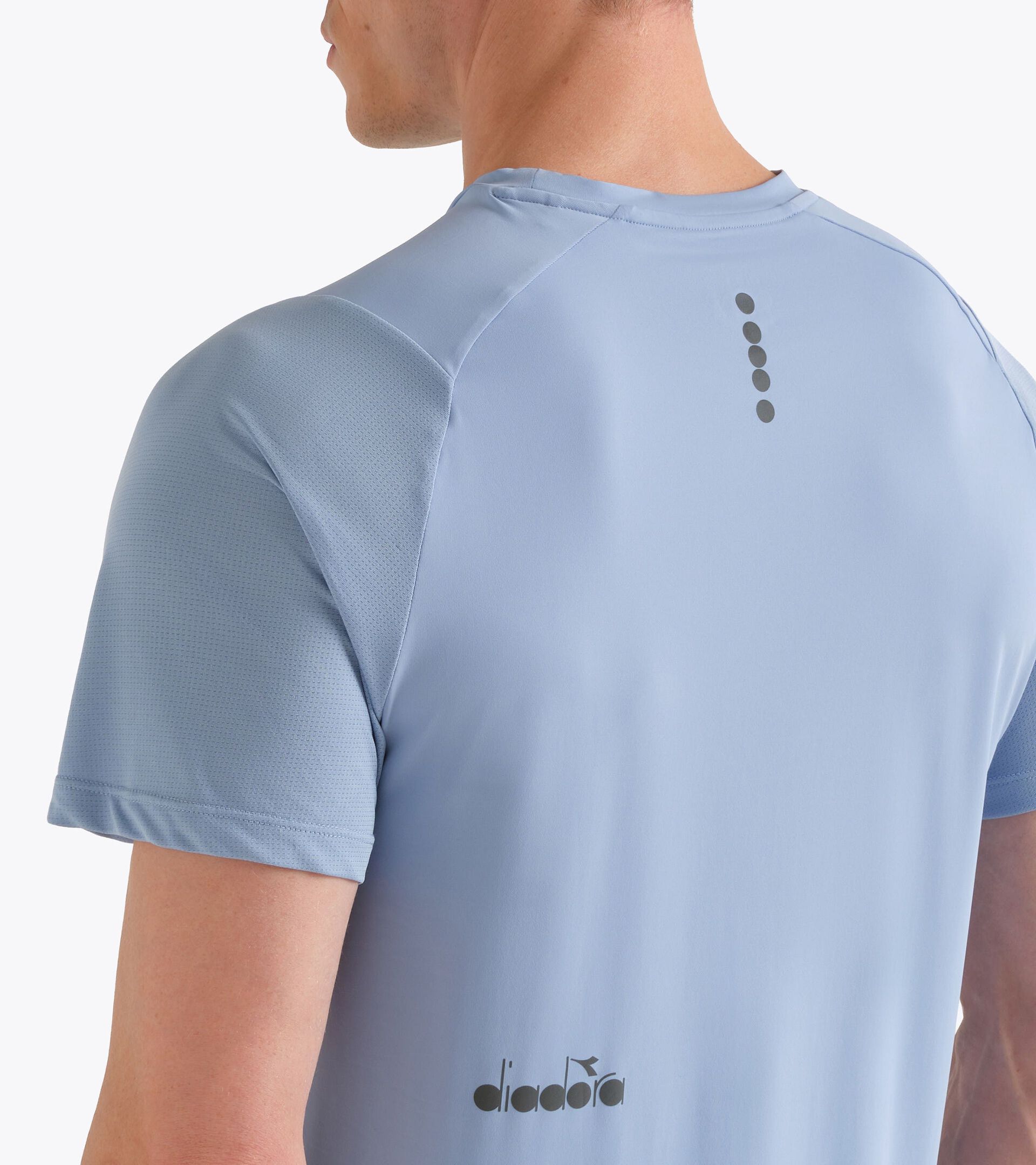 Running t-shirt  - Breathable and Comfortable - Men&rsquo;s SS T-SHIRT TECH ENDLESS SKY - Diadora