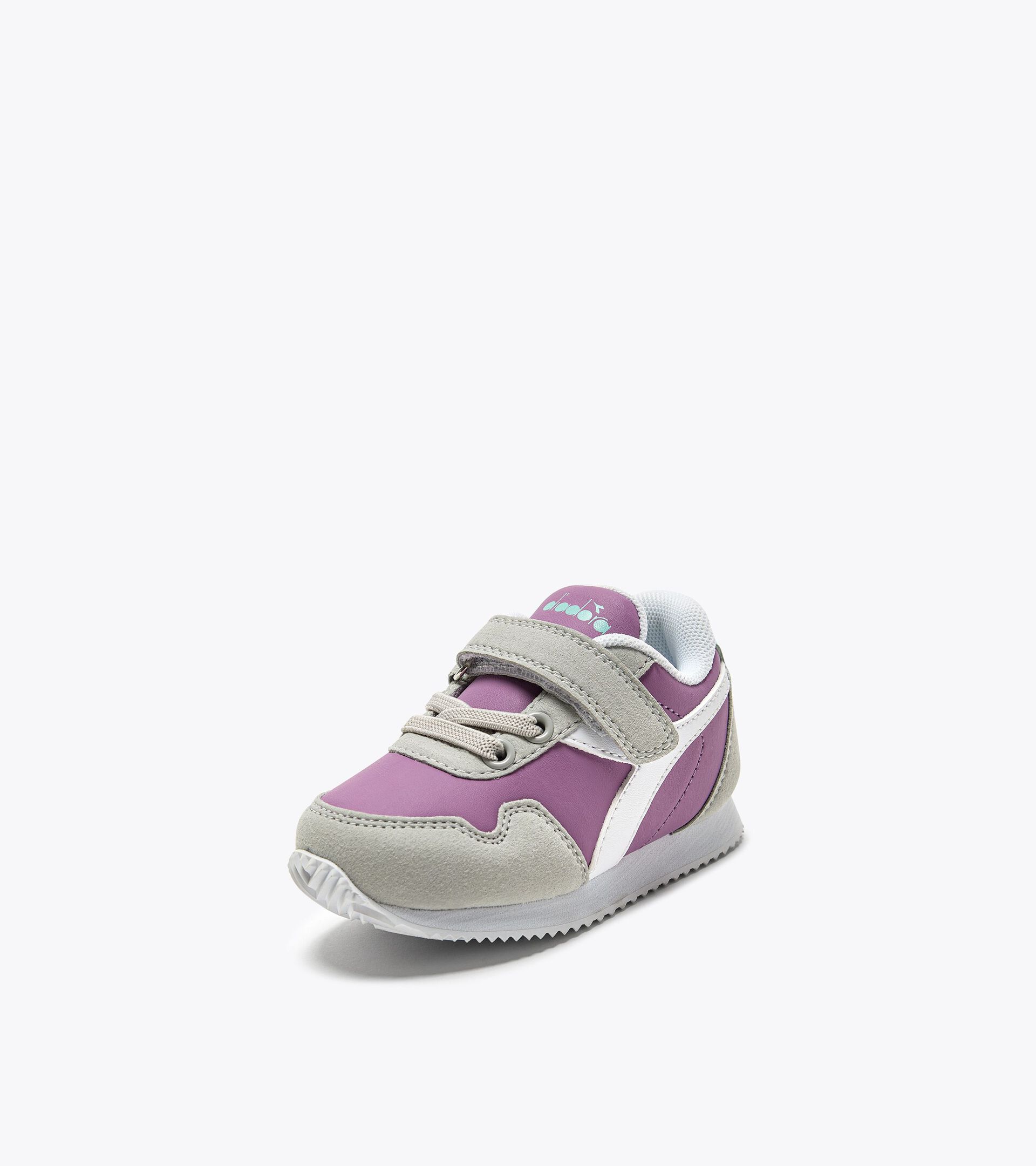 Sportschuh - Kleinkinder 1-4 Jahre SIMPLE RUN TD MAULBEERE/WEISS - Diadora