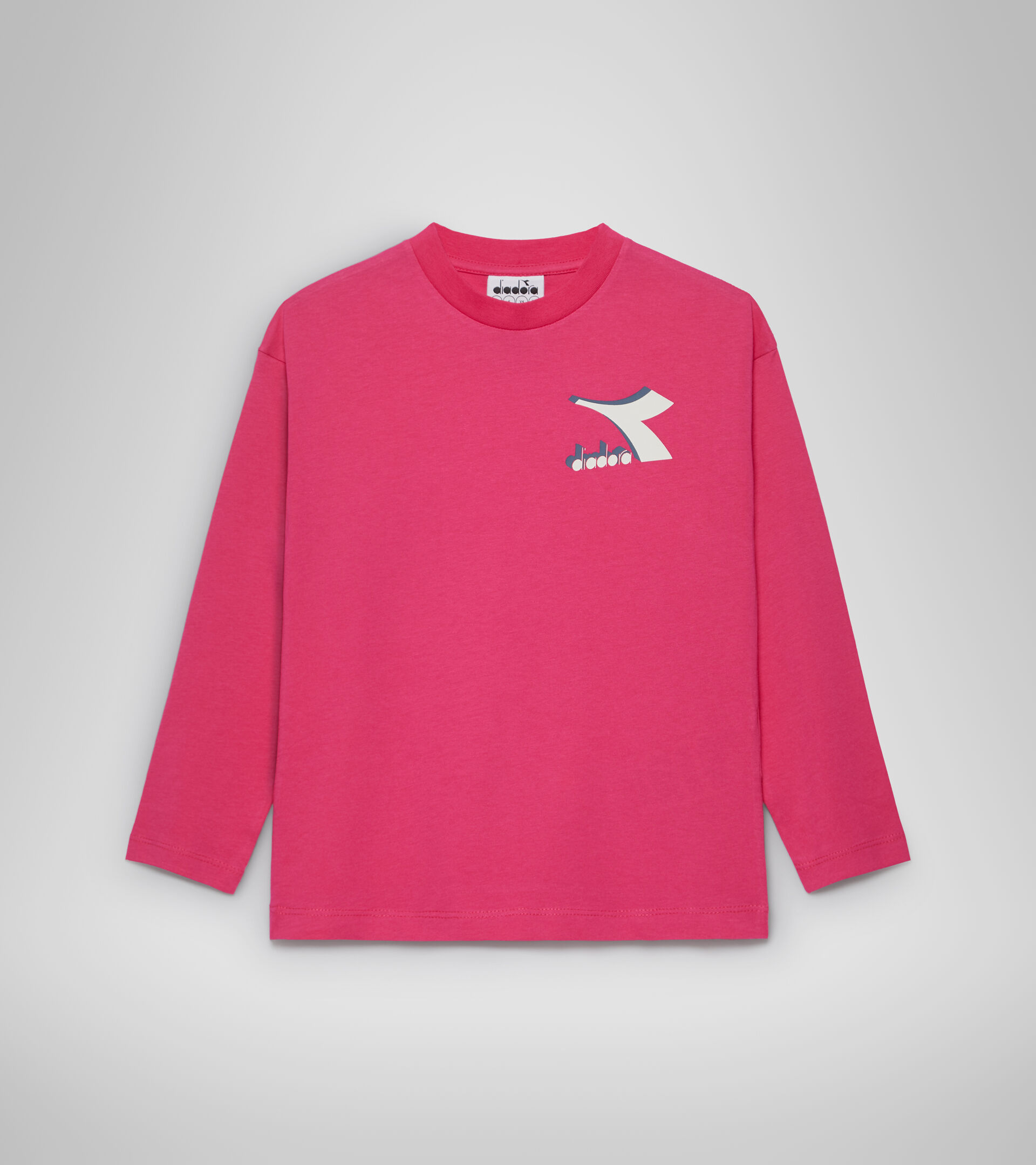 T-shirt - Kids JU.LS T-SHIRT CUBIC MAGENTA - Diadora