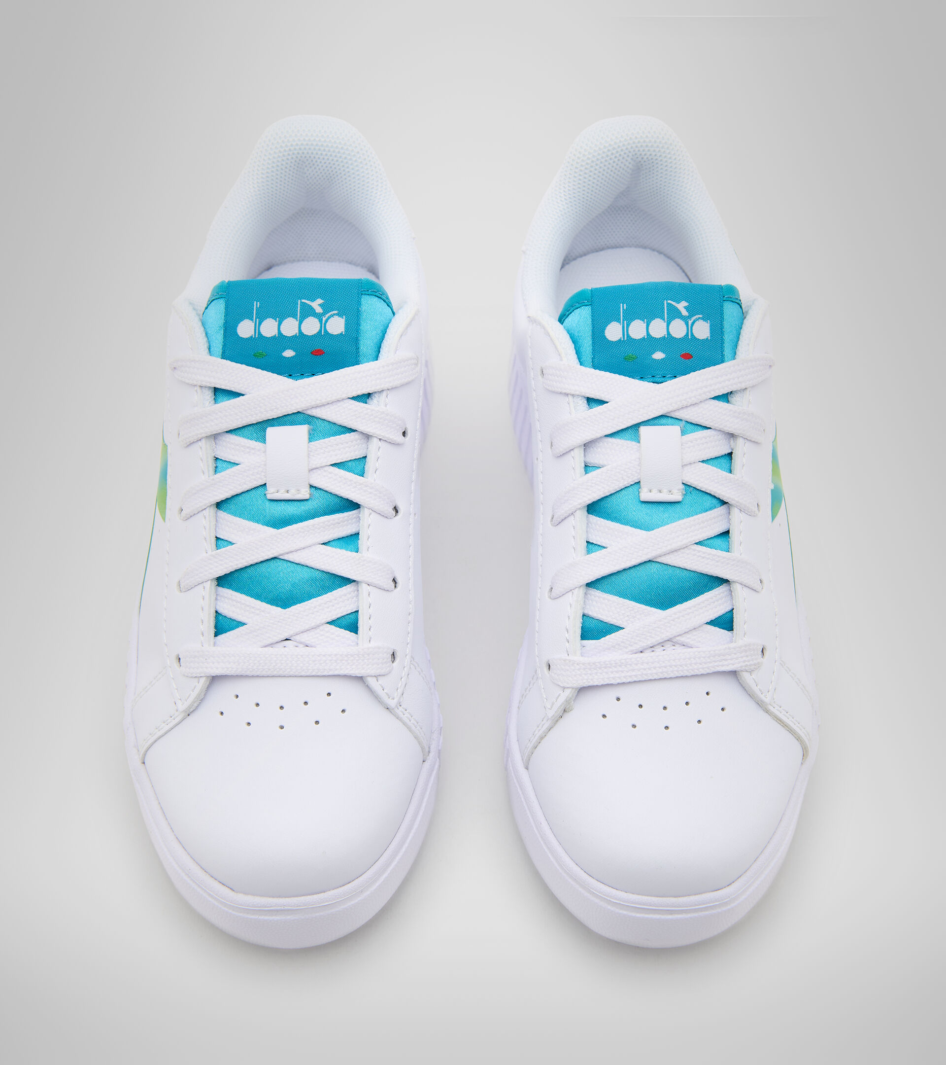 Sports shoes - Kids 4-8 years GAME STEP KALEIDO PS WHITE/BALTIC - Diadora