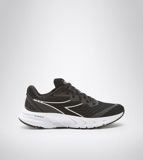 Chaussures de running - Femme MYTHOS BLUSHIELD VOLO 2 GLAM W NOIR/BLANC (C7406) - Diadora
